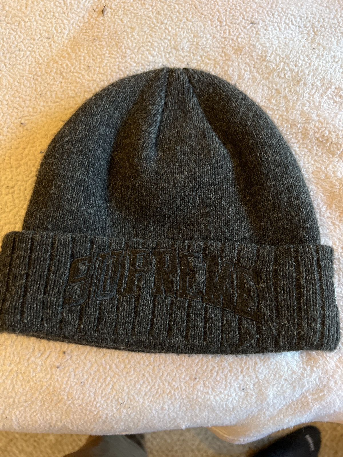 New Era × Supreme Supreme New Era Psalm Beanie | Grailed