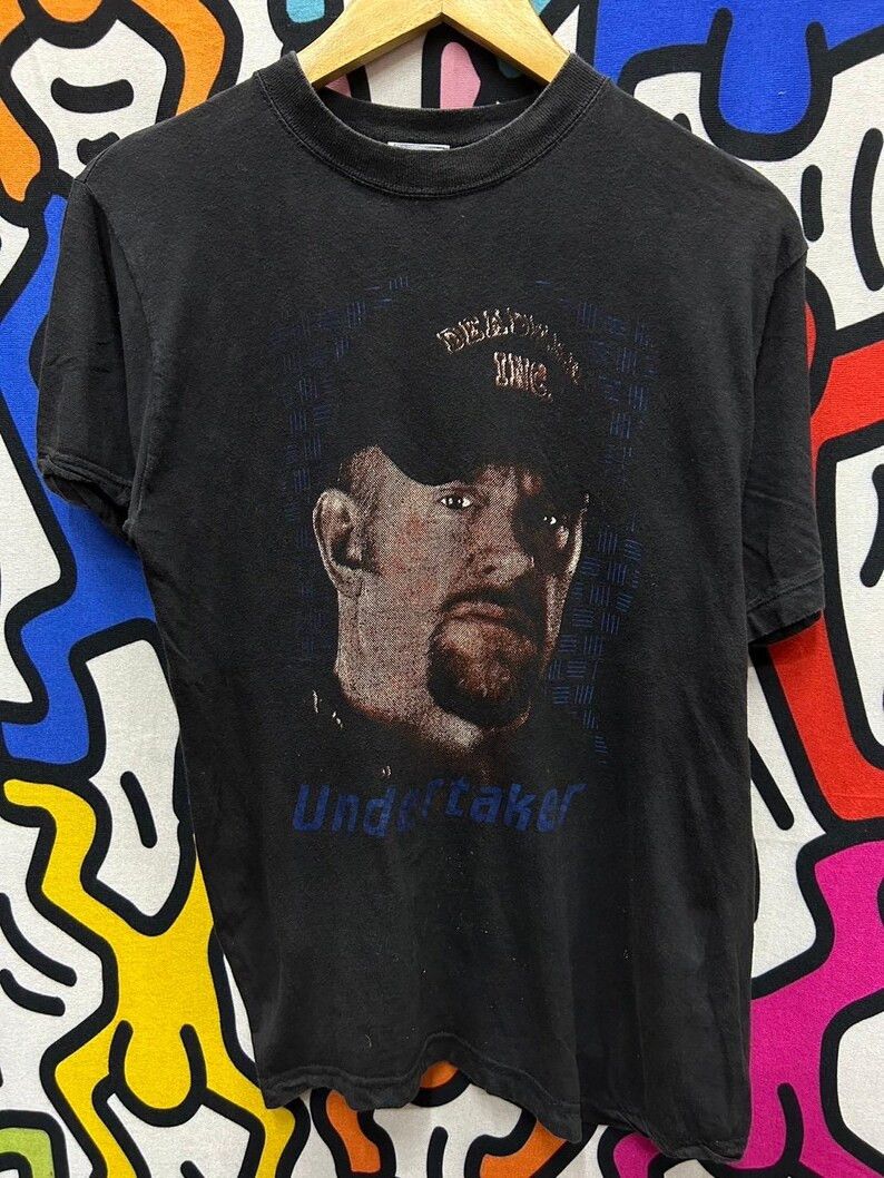 WWE Vintage 90s Undertaker Deadman tshirt size fits like Small Size US S / EU 44-46 / 1 - 2 Thumbnail