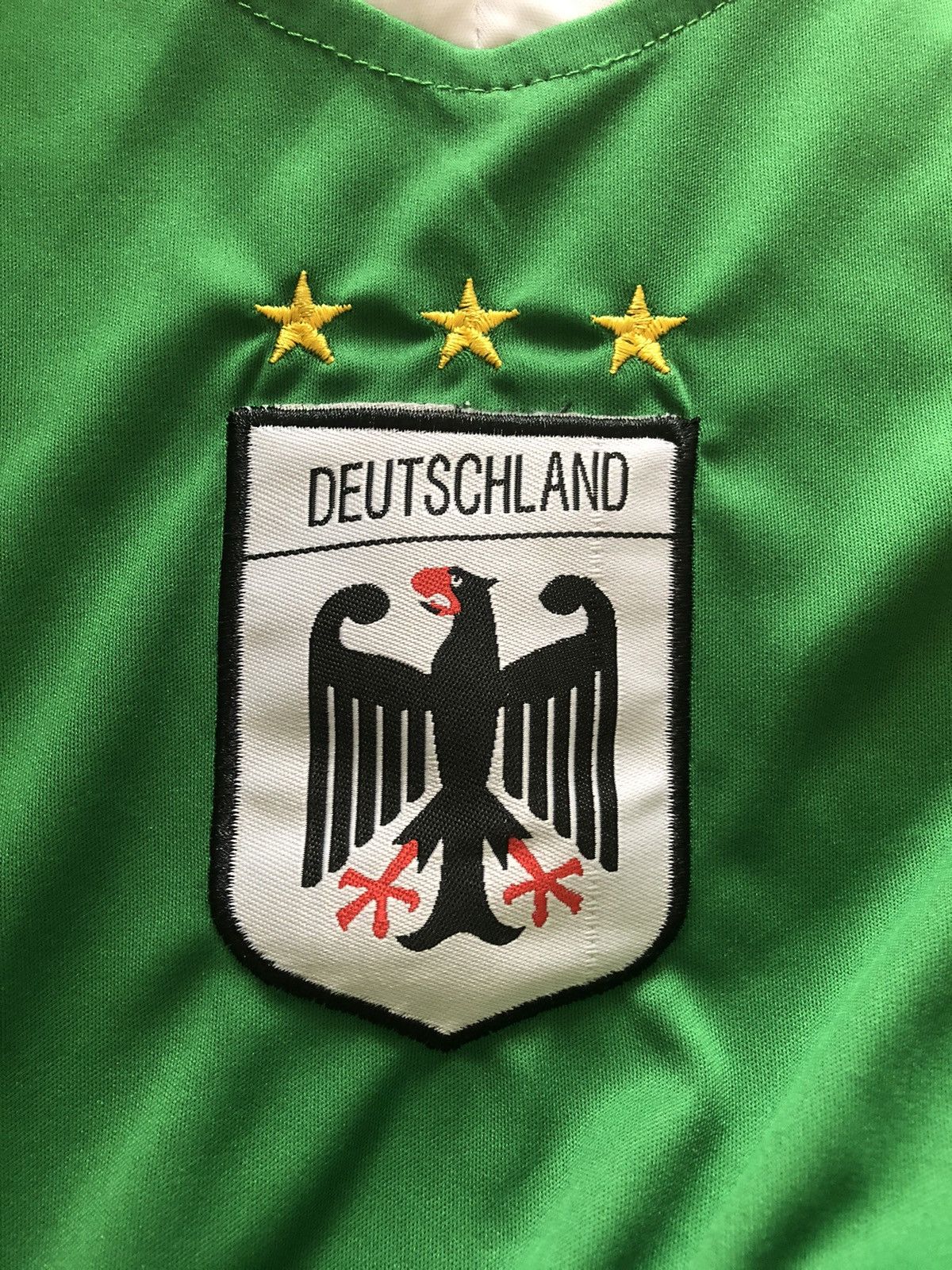 Vintage RARE VINTAGE GERMANY FOOTBALL NATIONAL SOCCER JERSEY Size US S / EU 44-46 / 1 - 3 Thumbnail