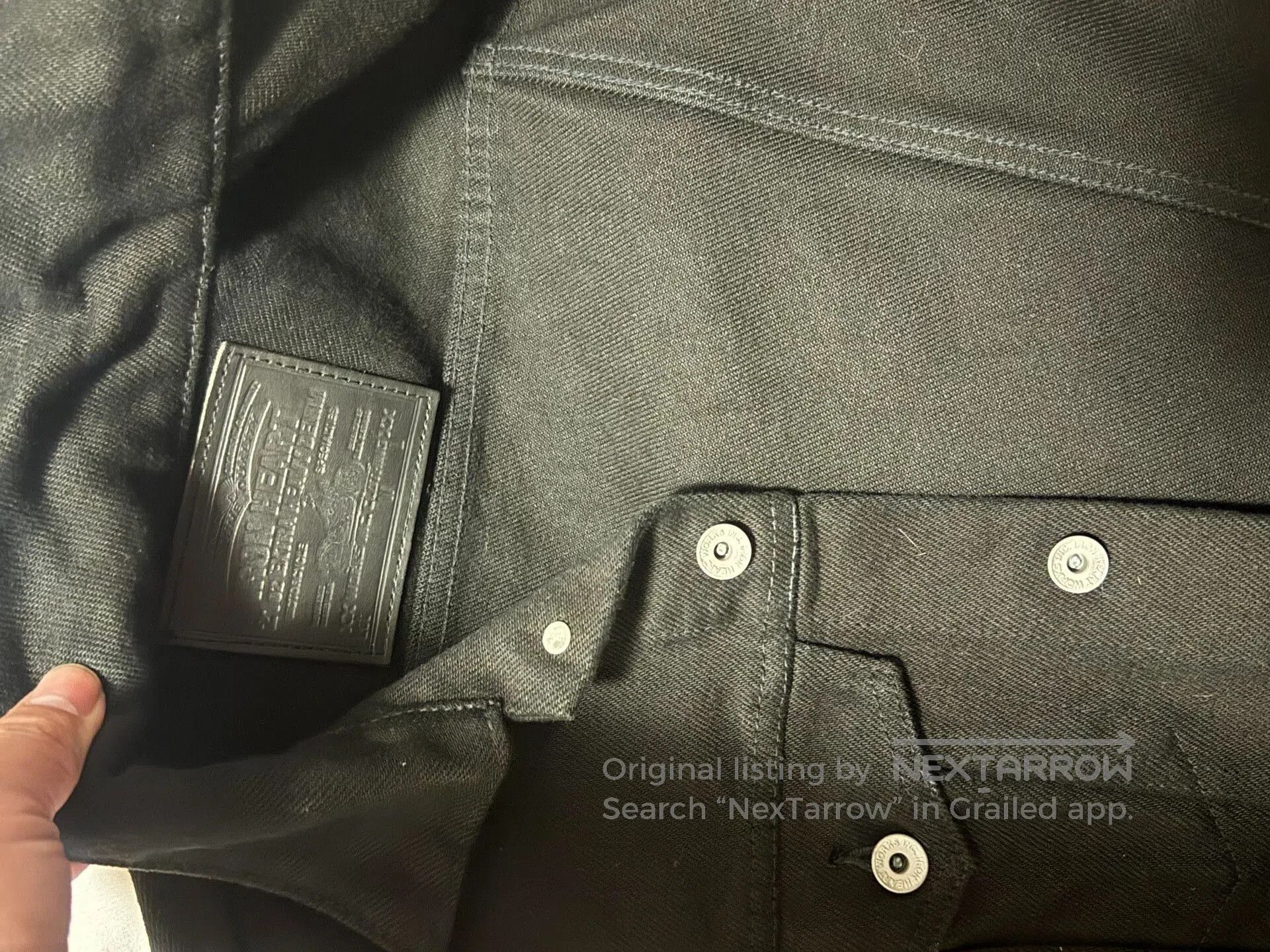 Iron Heart Iron Heart Black Denim Jacket. Size US S / EU 44-46 / 1 - 7 Thumbnail