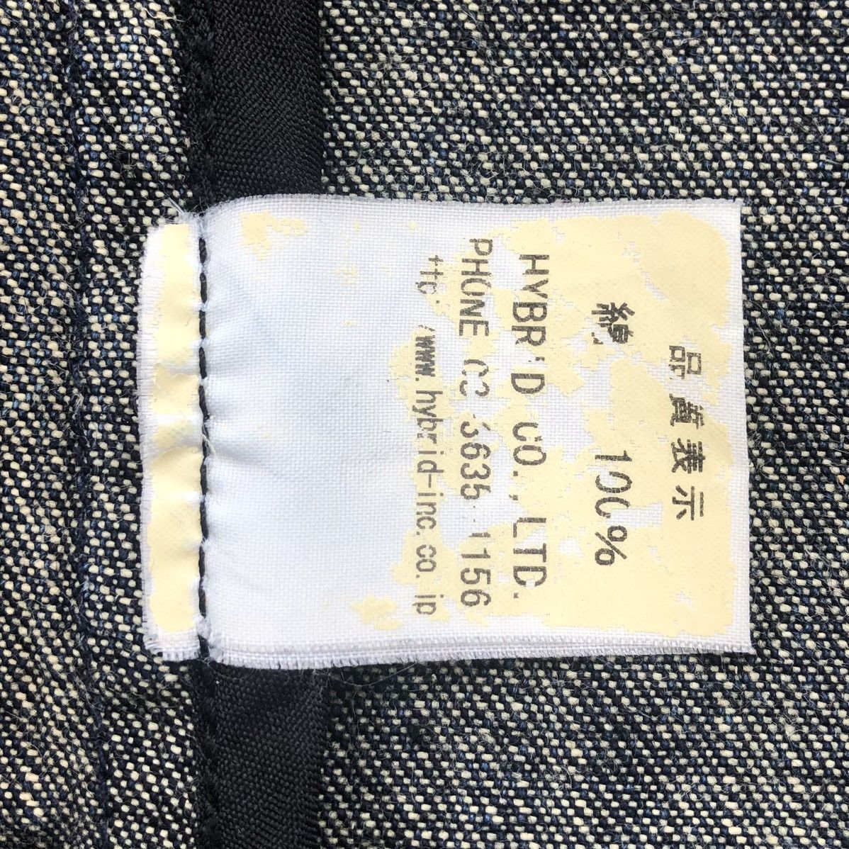 Japanese Brand Japanese Pwpl Riot Striped Indigo Workers Chore Denim Jacket Size US L / EU 52-54 / 3 - 17 Thumbnail
