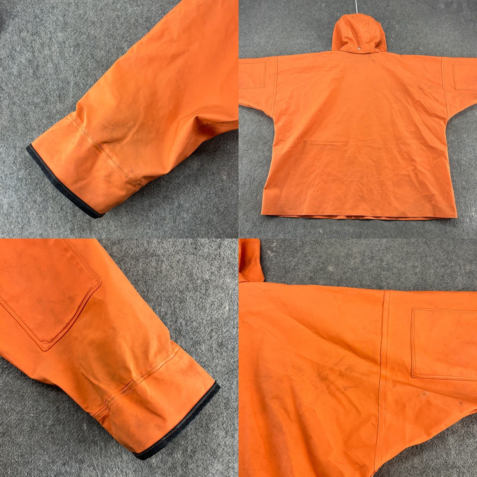Carhartt Carhartt Hoodie Mens 2XL Orange Button Snap Logo PVC Long Sleeve Workwear C640RG Size US XXL / EU 58 / 5 - 9 Thumbnail