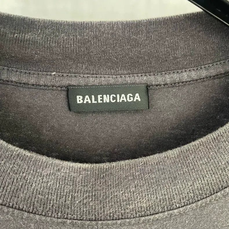 Balenciaga Balenciaga Logo letter printed short-sleeved T-shirt Size US L / EU 52-54 / 3 - 3 Thumbnail