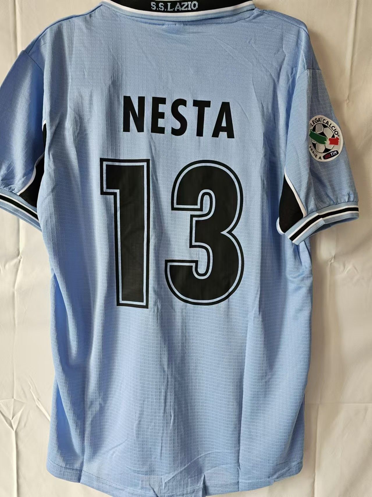 Other 1998 99 Lazio 13 Nesta Jersey Blue Size US XXL / EU 58 / 5 - 1 Thumbnail
