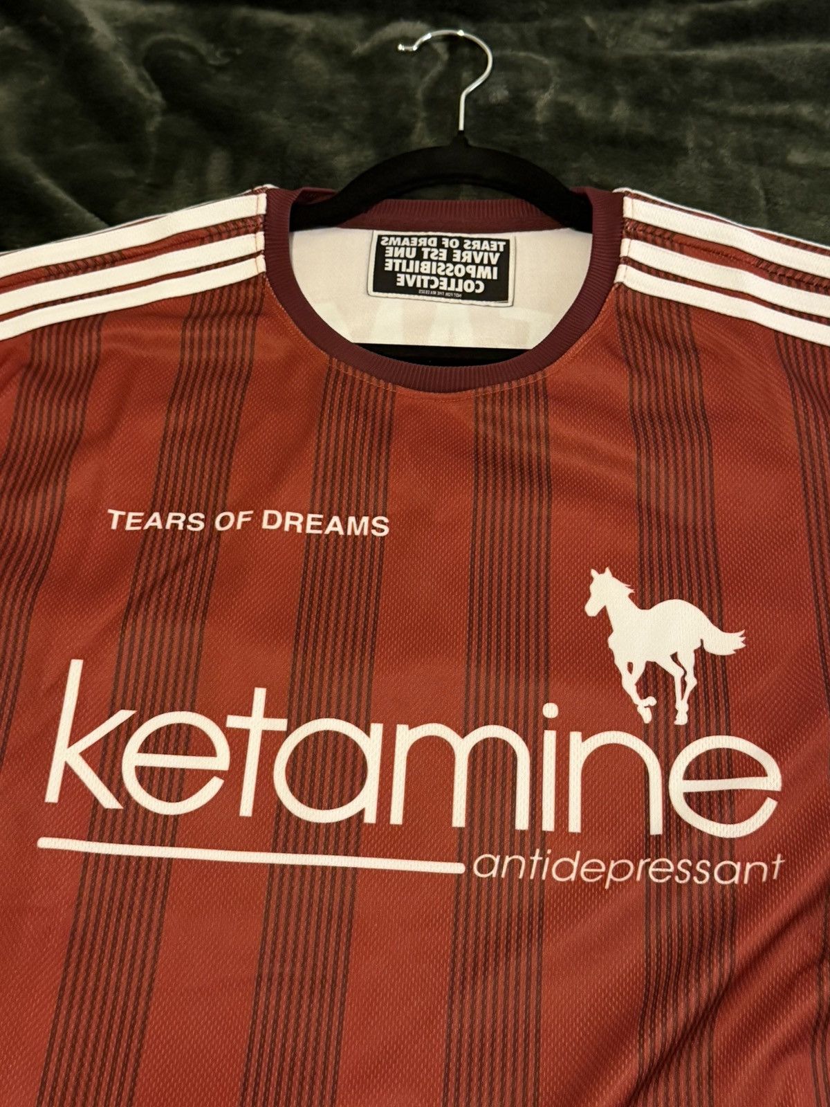 TEARS OF DREAMS Deftones Ketamine Jersey Size US L / EU 52-54 / 3 - 2 Thumbnail