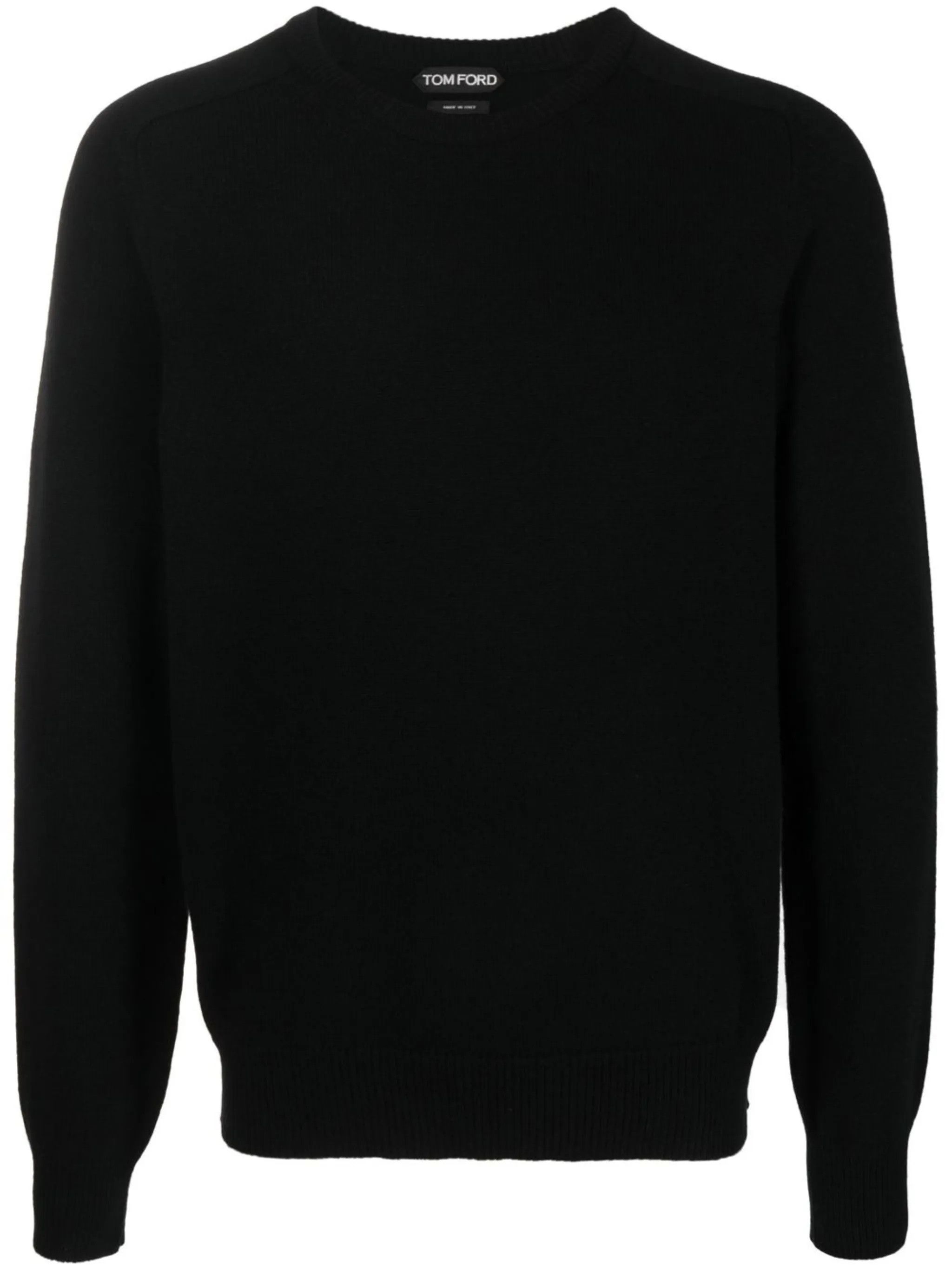 Tom Ford o1w1db10125 KCL001 Roundneck Sweater in Black Size US M / EU 48-50 / 2 - 1 Thumbnail