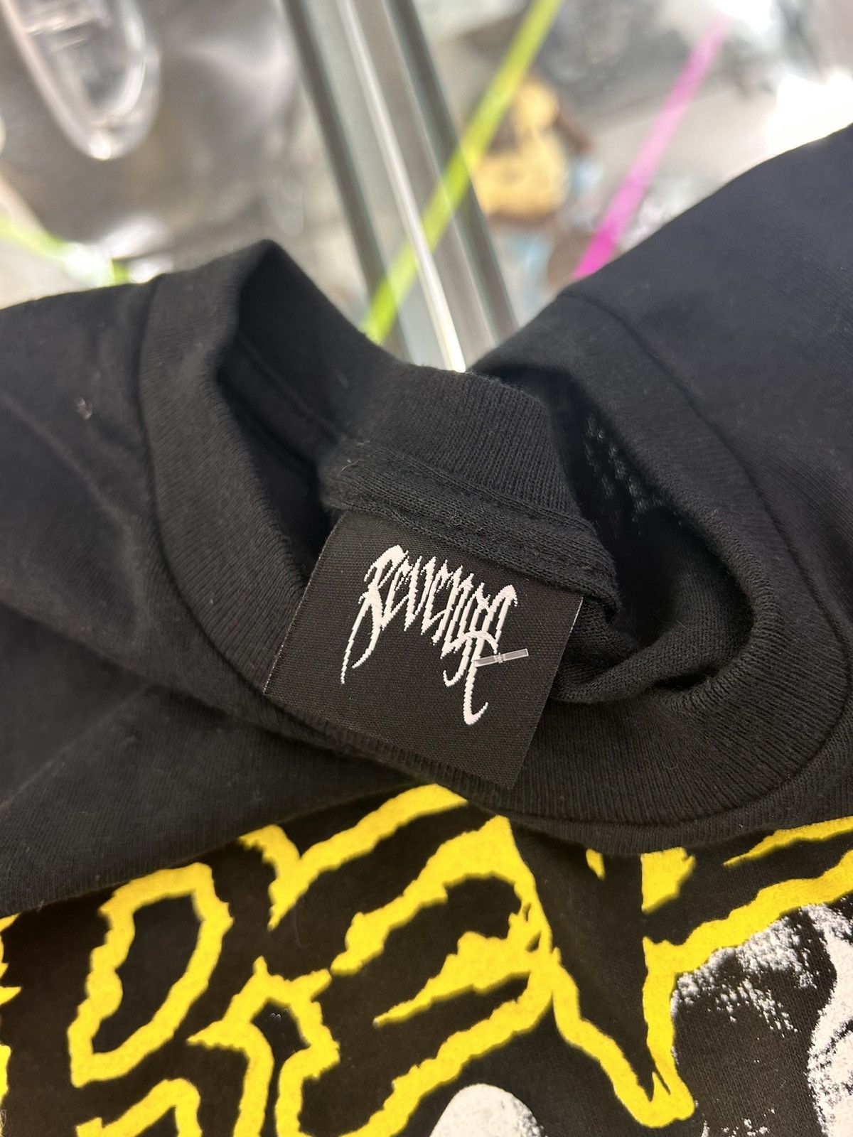 Revenge Revenge Angel Tee Black 2021 release Size US XL / EU 56 / 4 - 5 Thumbnail