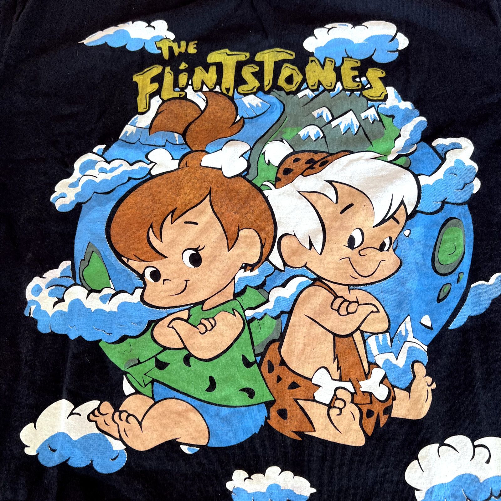 Other Modern 90s style The Flintstones Pebbles Bam Bam shirt Size US XL / EU 56 / 4 - 2 Thumbnail