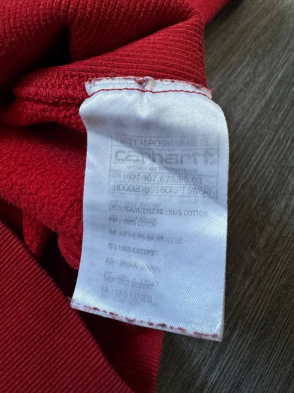 Carhartt Vintage Carhartt hoodie y2k spellout big logo Size US M / EU 48-50 / 2 - 8 Thumbnail
