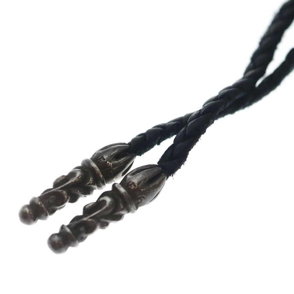 Chrome Hearts Chrome Hearts Leather Braid Scroll Necklace Size ONE SIZE - 4 Thumbnail