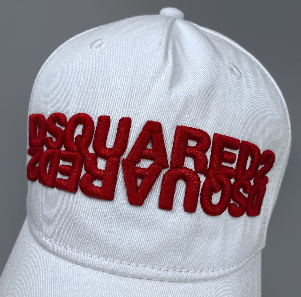 Dsquared2 Dsquared2 Dean & Dan Mirror Distressed Baseball Cap One Size Size ONE SIZE - 3 Thumbnail