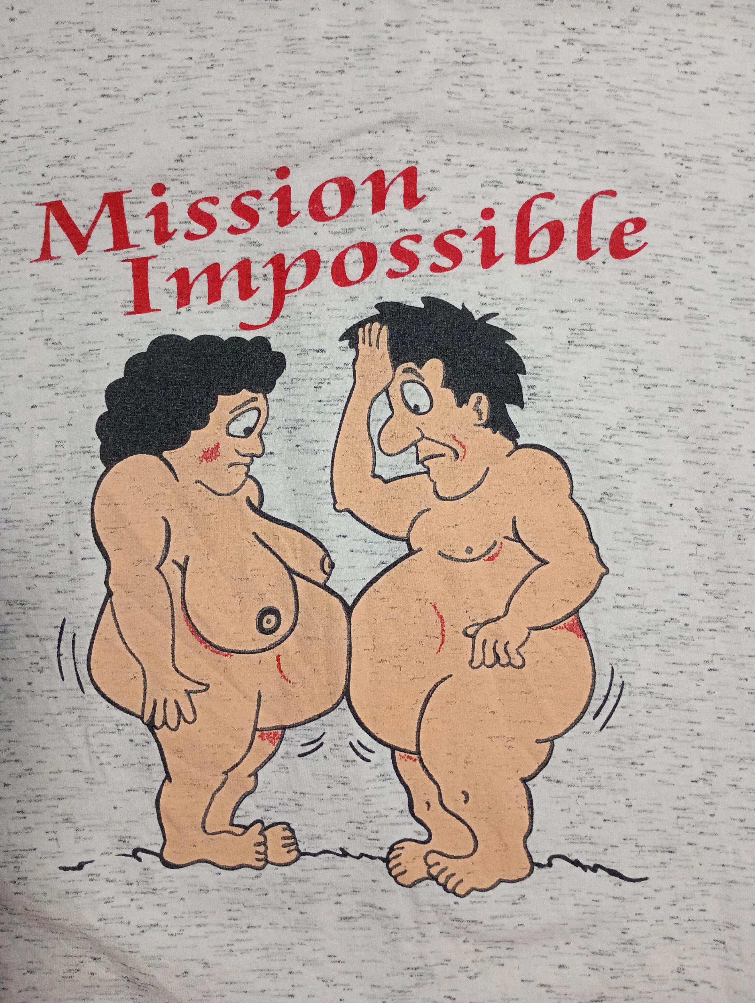 Vintage Mission Impossible T-Shirt Vintage 90's Size US L / EU 52-54 / 3 - 6 Thumbnail
