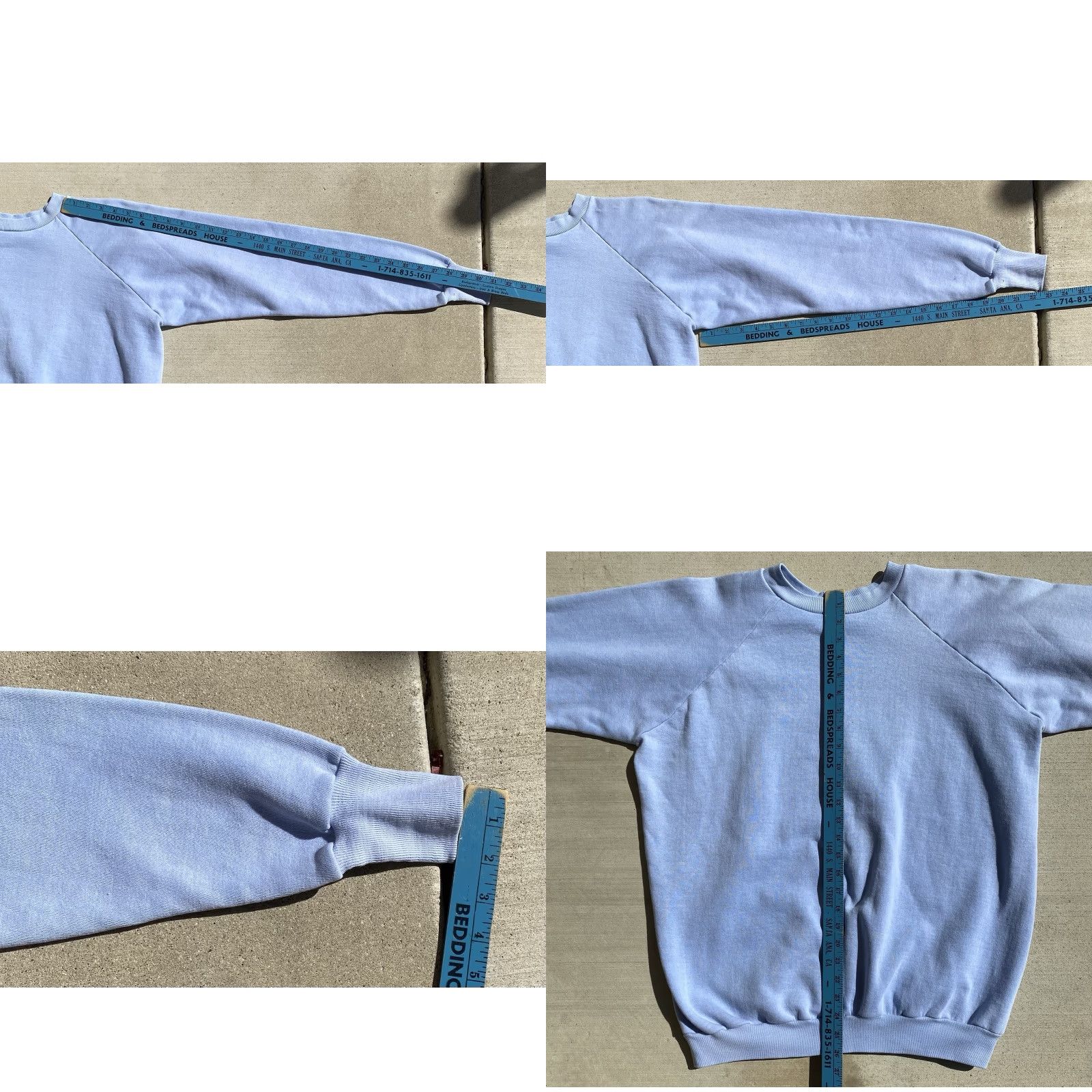 Vintage VINTAGE Healthknit Sweatshirt 3XL Blue Raglan Long Sleeve Pullover Cotton Blend Mens Women Seller Details Size US XXL / EU 58 / 5 - 11 Thumbnail