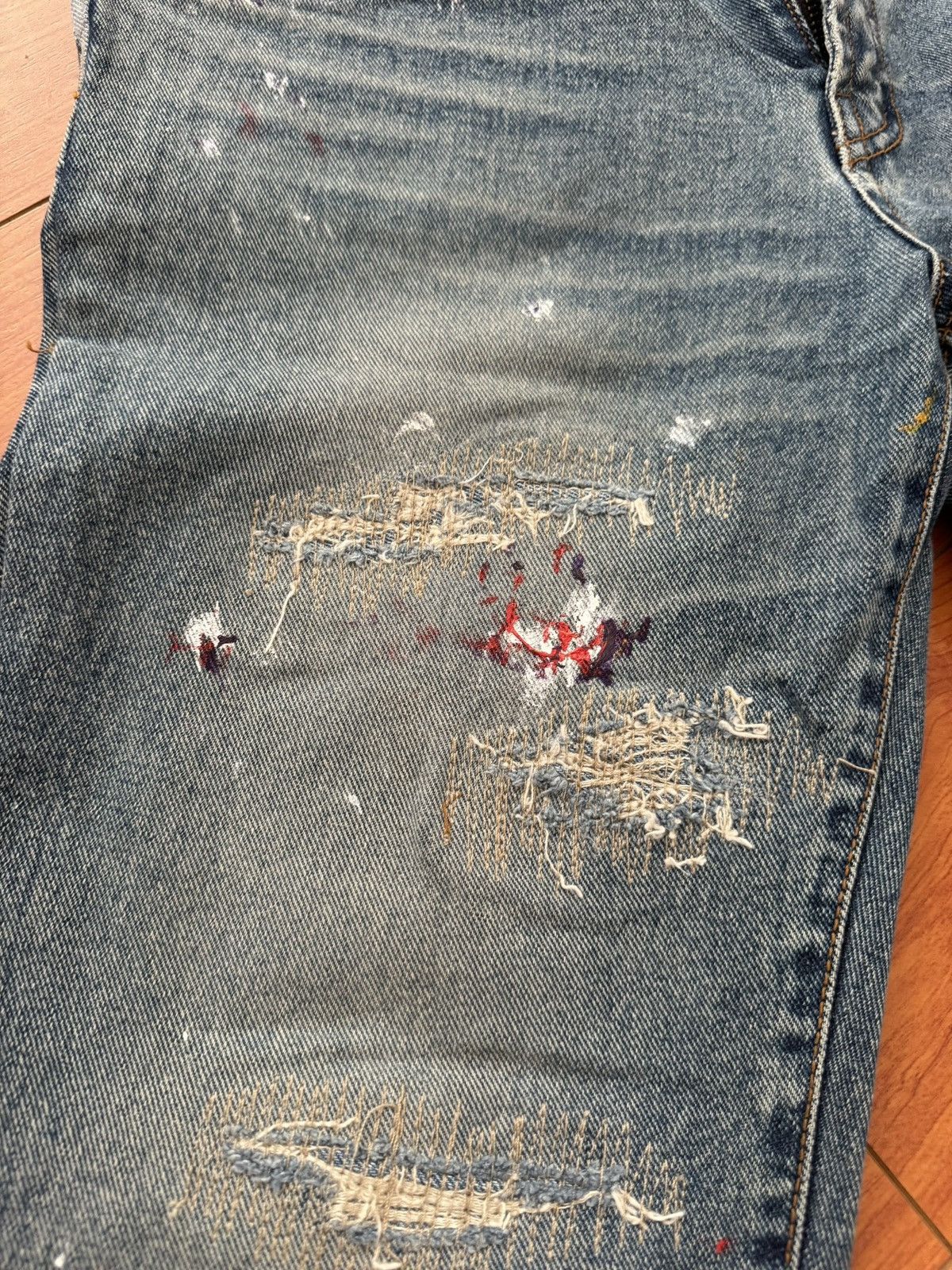 Other Kraftwork denim flared pants Size US 30 / EU 46 - 2 Thumbnail