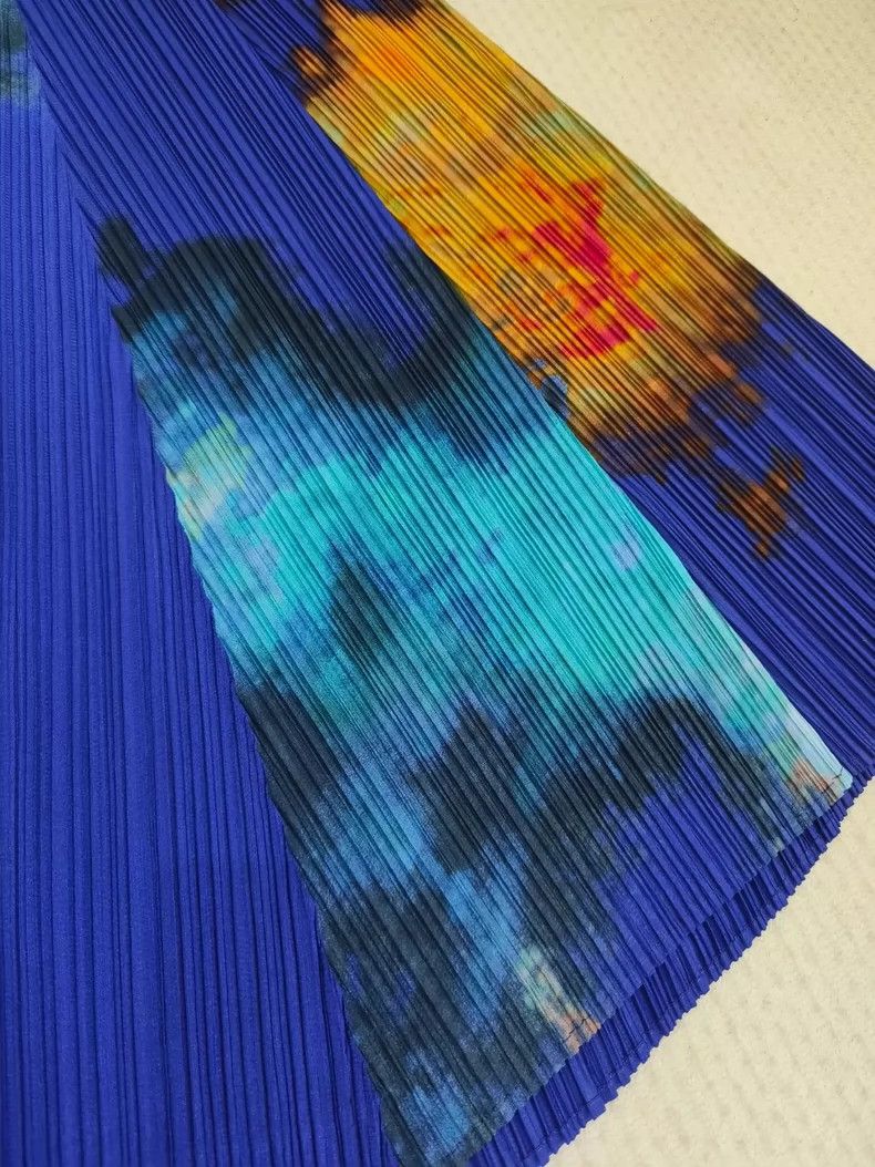 Issey Miyake Issey Miyake size:4 Blue vintage starry sky dress Size S / US 4 / IT 40 - 4 Thumbnail