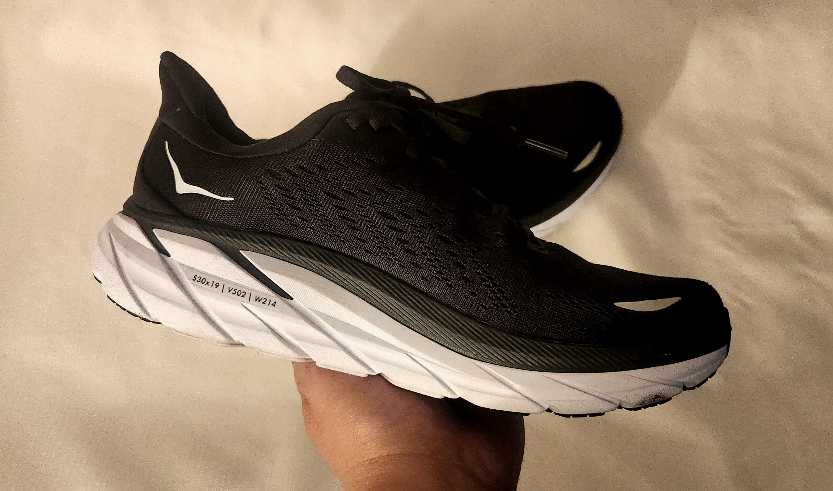 Hoka Hoka One One Women's Clifton 8 Size US 8B black Size US 8 / IT 38 - 2 Thumbnail