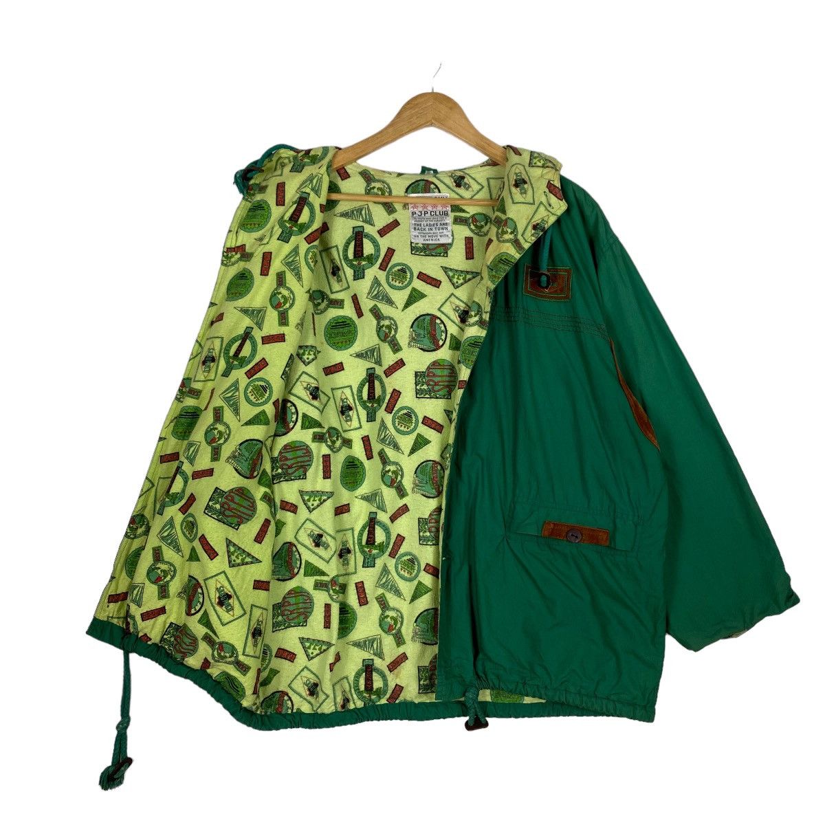Japanese Brand SABUROKU PJP CLUB PARKA HOODIE JACKET Size US L / EU 52-54 / 3 - 11 Thumbnail