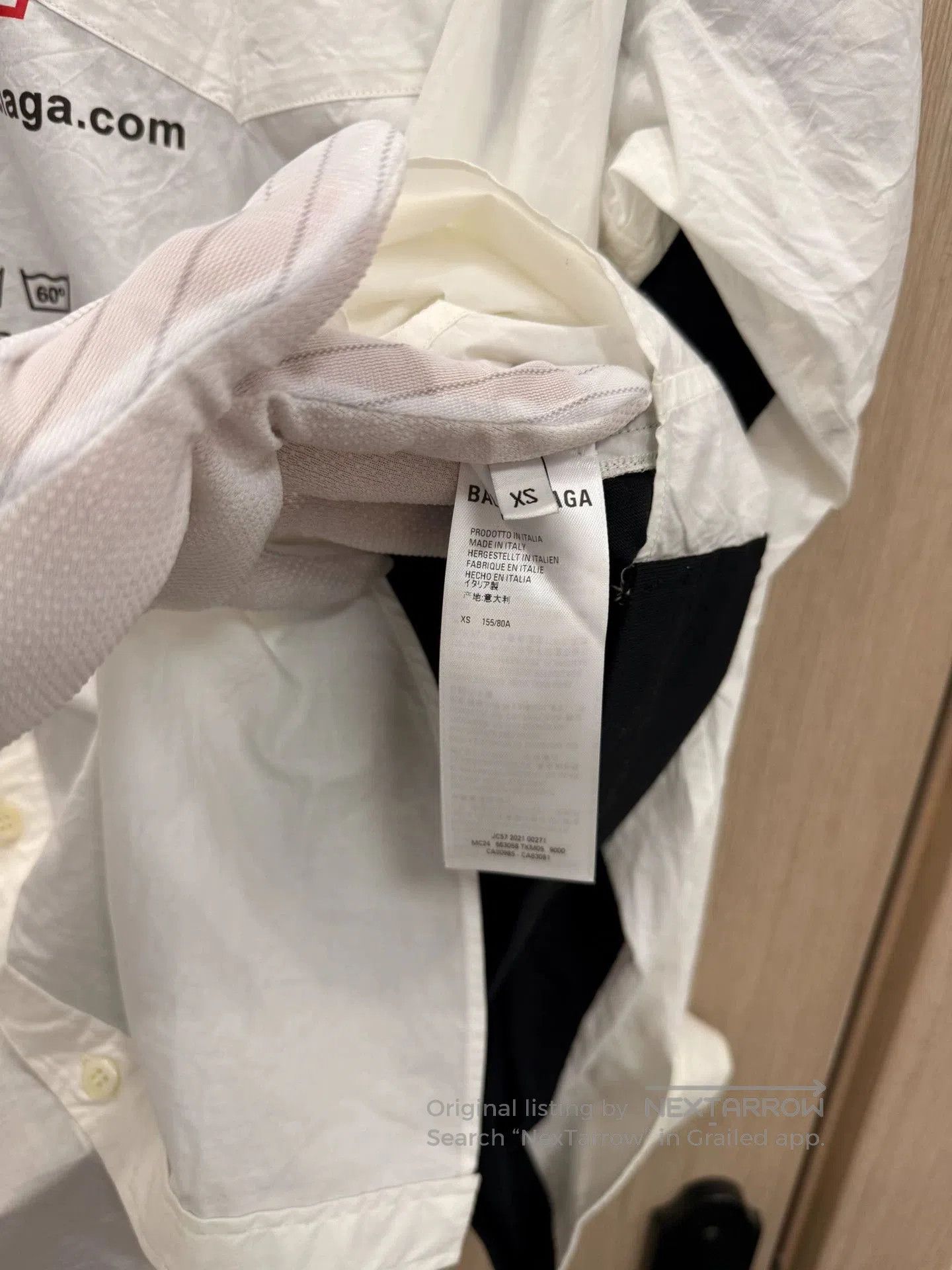 Balenciaga Balenciaga 2021FW Fake Two-Piece Shirt. Size US XS / EU 42 / 0 - 4 Thumbnail
