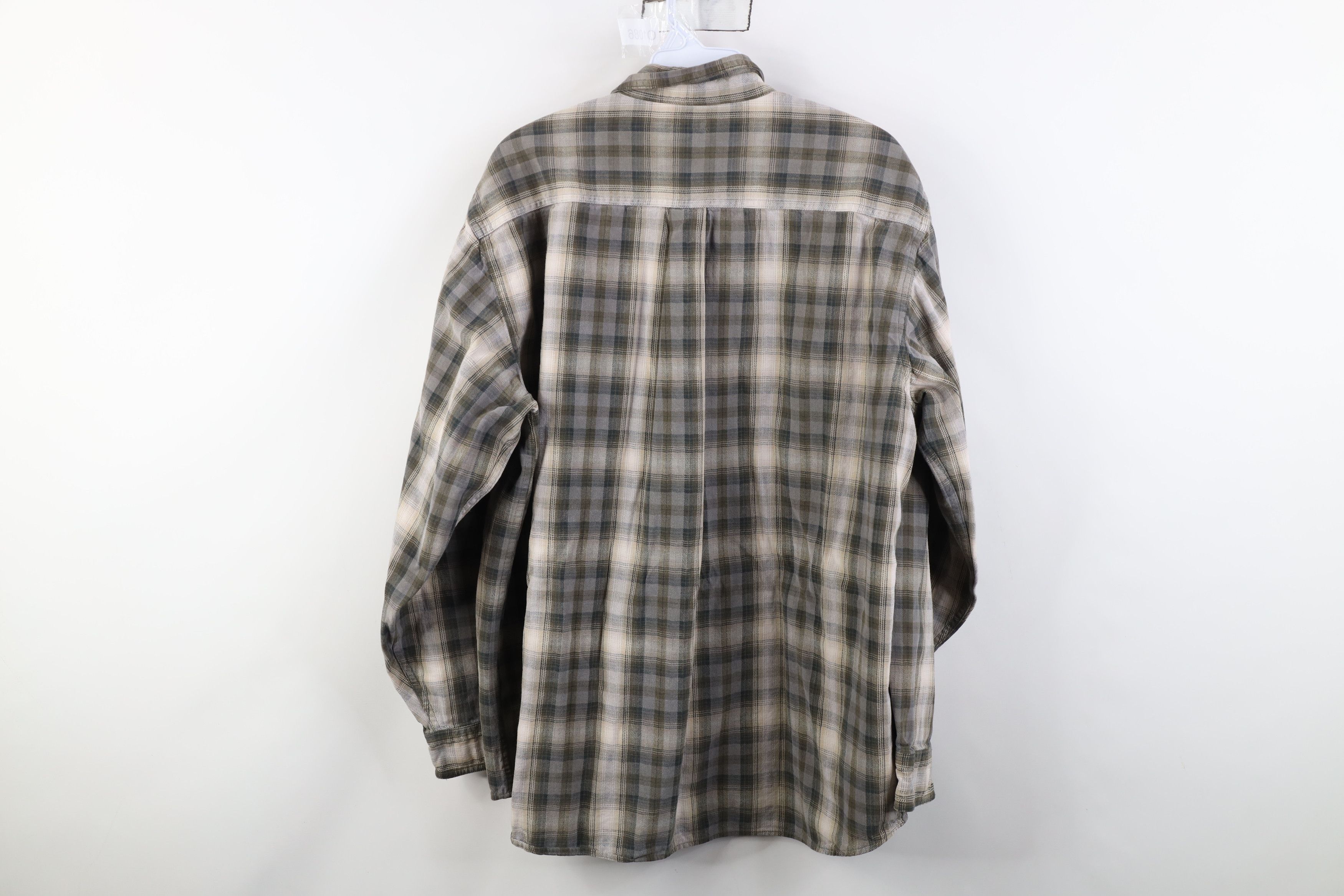 L.L. Bean Vintage 90s LL Bean Heavyweight Collared Button Down Shirt Size US XL / EU 56 / 4 - 8 Thumbnail