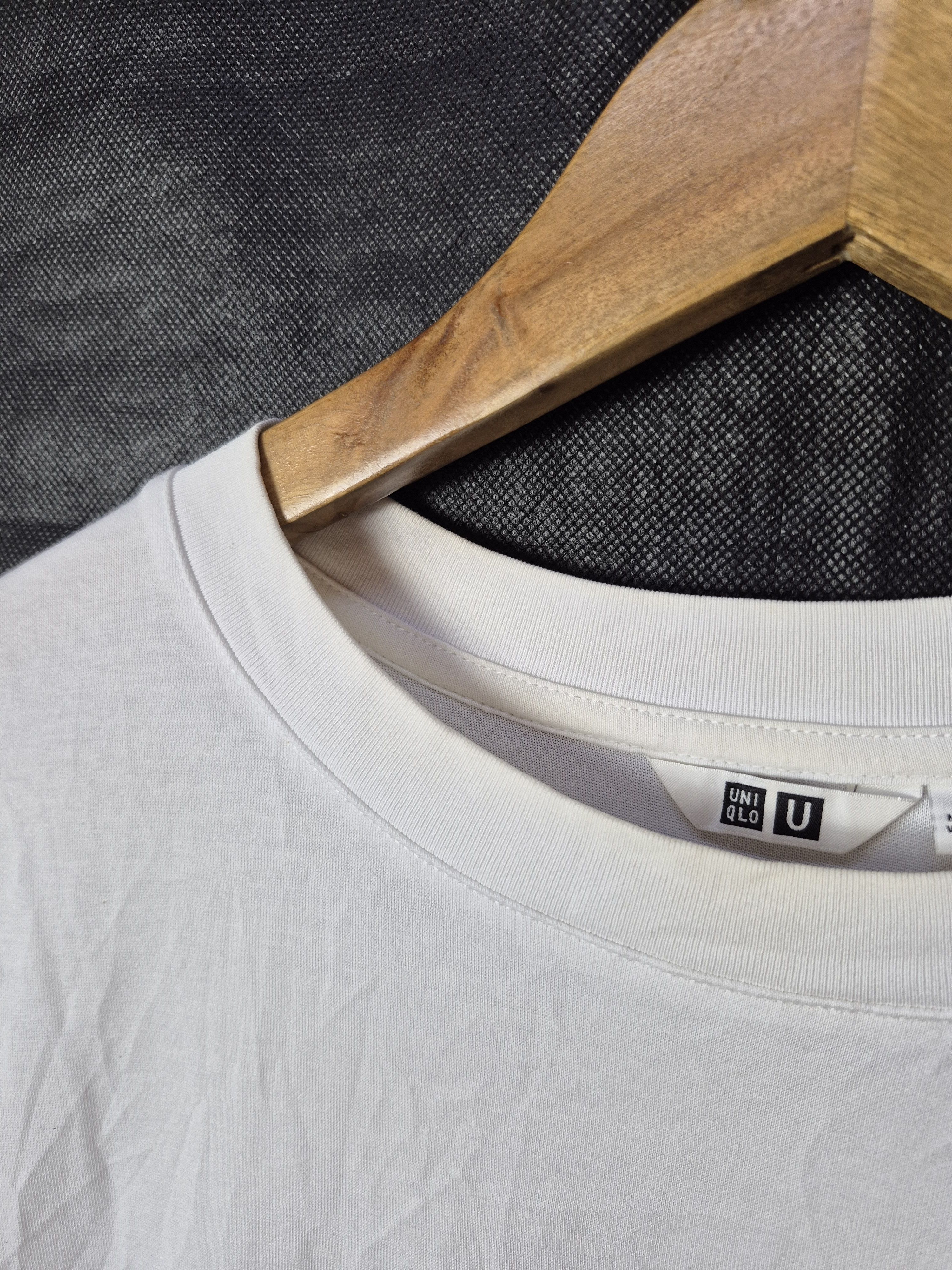 Japanese Brand 🔥 Uniqlo U Lemaire Airism Plain White Tees Size US XL / EU 56 / 4 - 3 Thumbnail