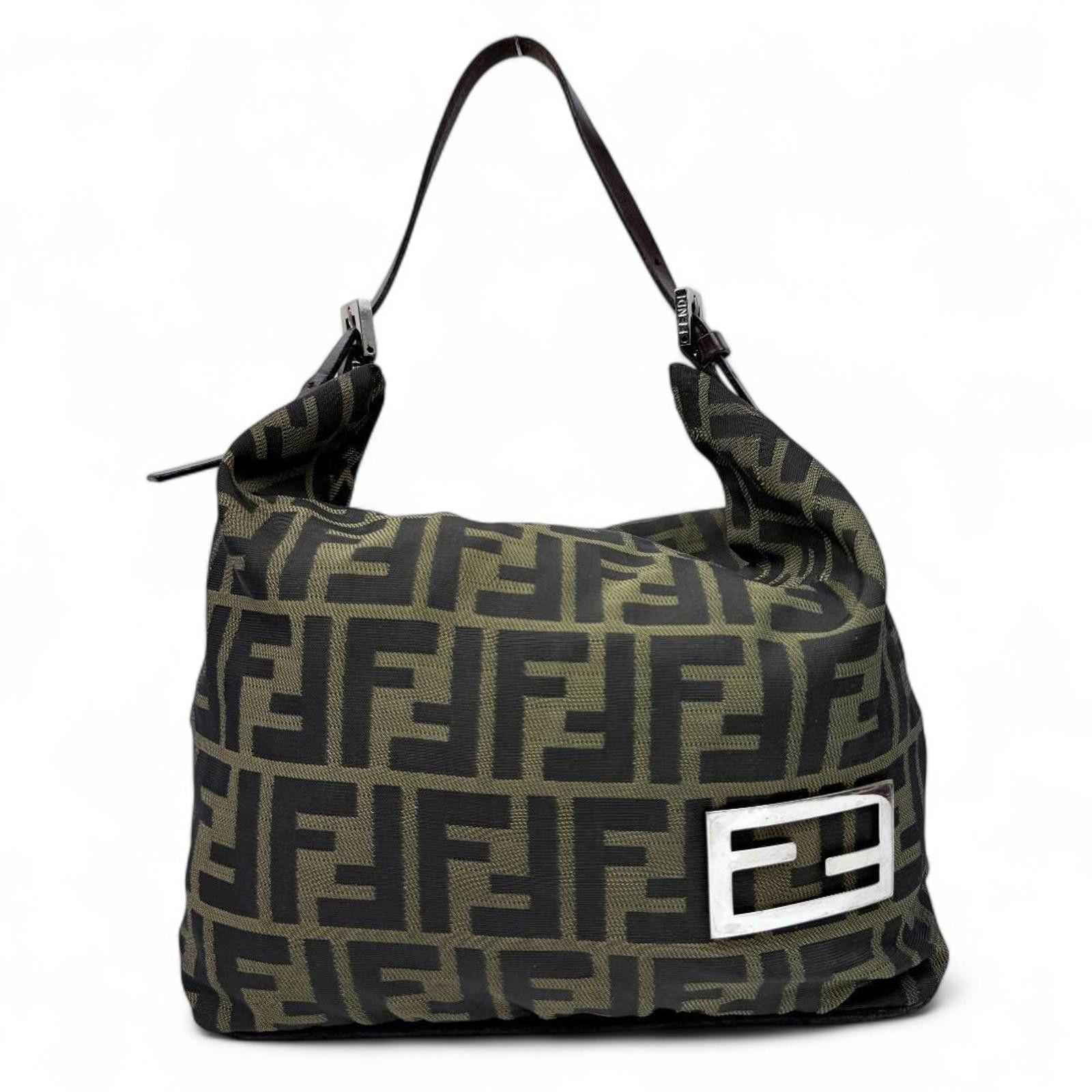 Fendi Fendi - Vintage Zucca Canvas Hobo Bag Size ONE SIZE - 2 Thumbnail