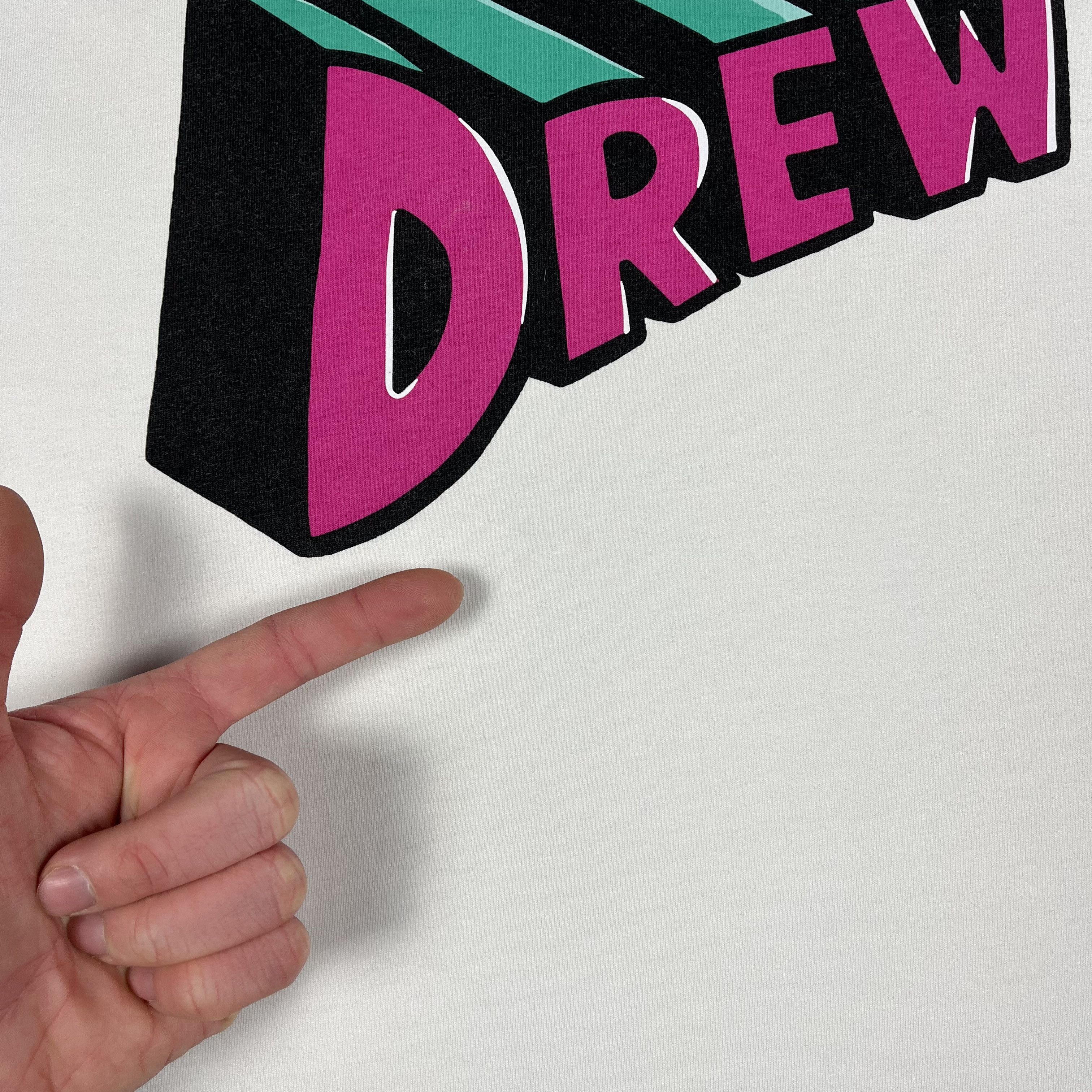 Drew House Drew House Script Big Logo T Shirt Size US L / EU 52-54 / 3 - 17 Thumbnail