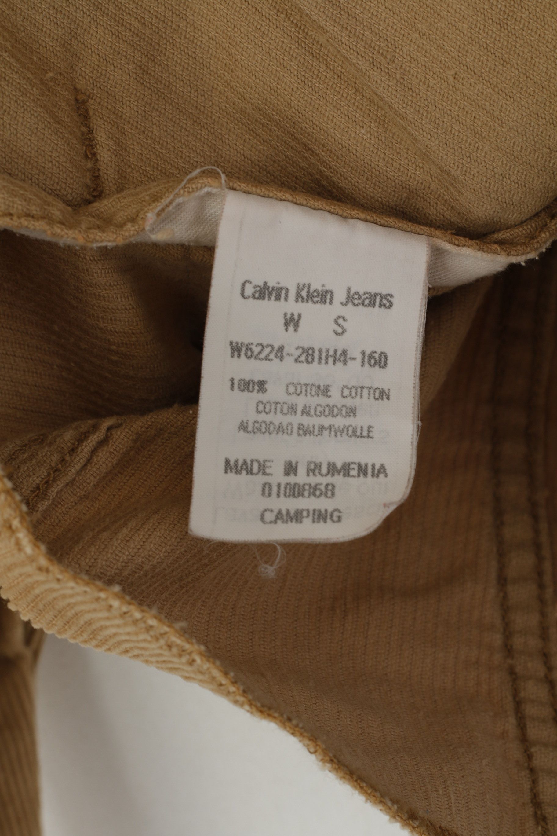 Calvin Klein Calvin Klein Jeans Women S Denim Shirt Beige 0235 Size S / US 4 / IT 40 - 5 Thumbnail