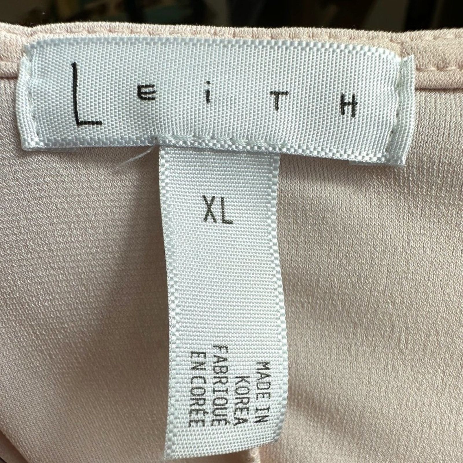 Other Leith Nordstroms Scoop Long Sleeve Thong Bodysuit Blush XL Size XL / US 12-14 / IT 48-50 - 7 Thumbnail