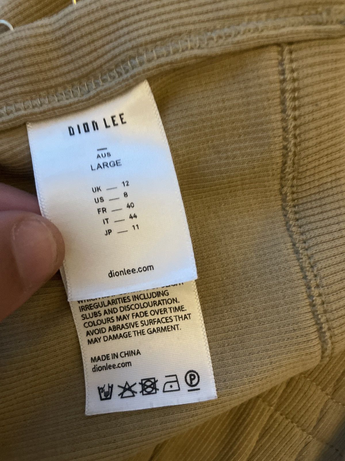 Dion Lee rib corset tank singlet vest tee Size L / US 10 / IT 46 - 7 Thumbnail