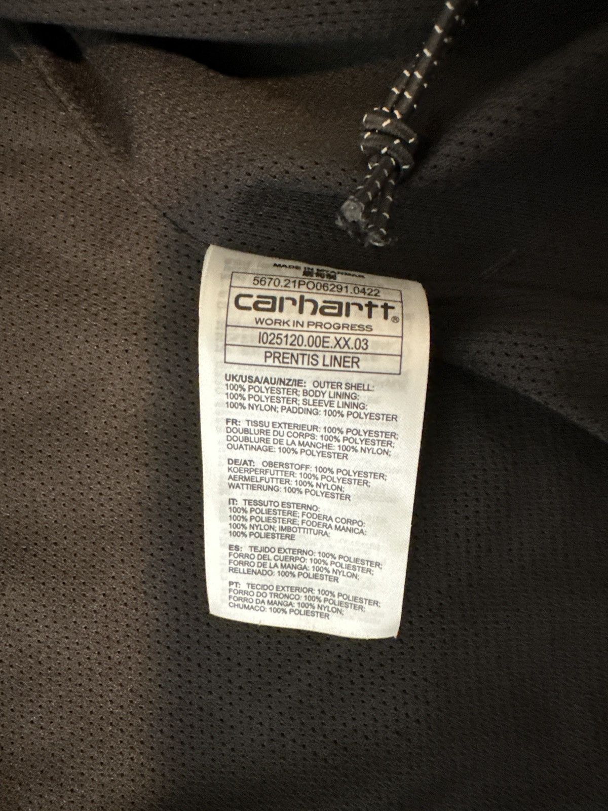Carhartt Wip Carhartt WIP Prentis Jactet Size US L / EU 52-54 / 3 - 2 Thumbnail
