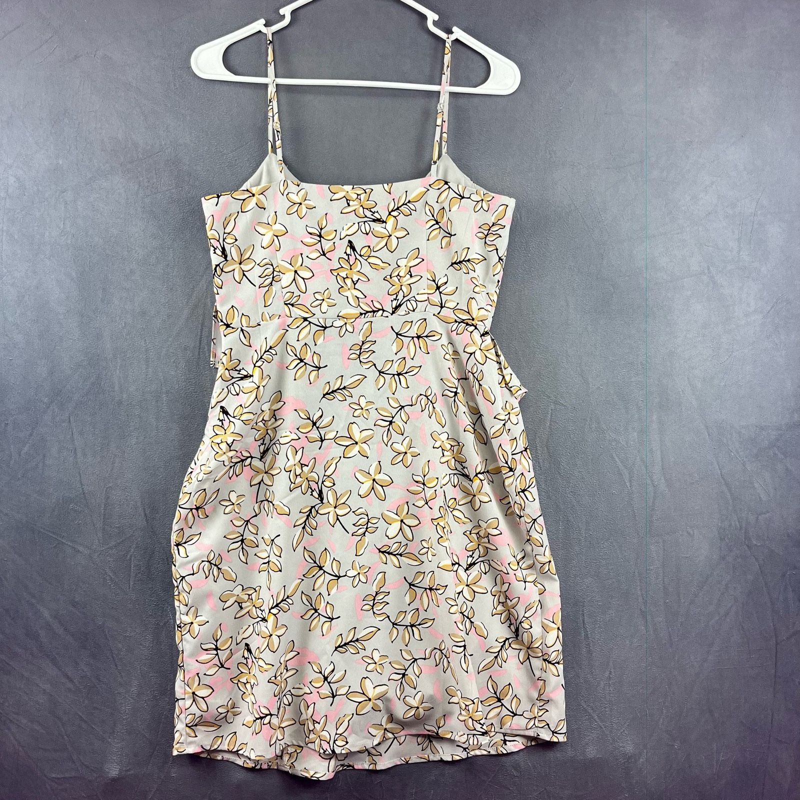 Banana Republic Banana Republic Petite 2P Dress Y2K Ruffle Abstract Floral Size XS / US 0-2 / IT 36-38 - 2 Thumbnail