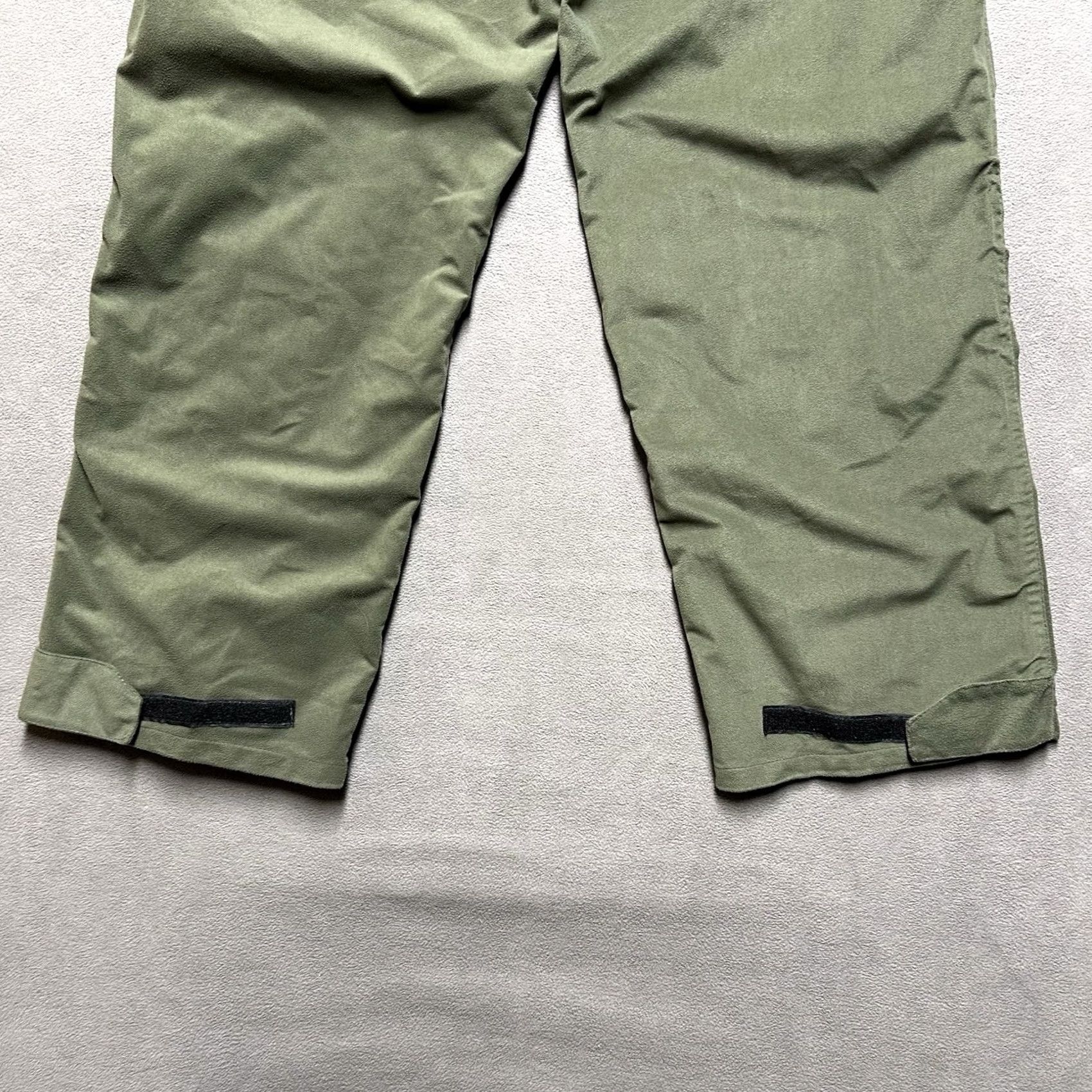 Vintage Huntworth Mens Medium Green Micro Fleece Hunting Pants Waterproof Weatherproof Size US 31 - 6 Thumbnail