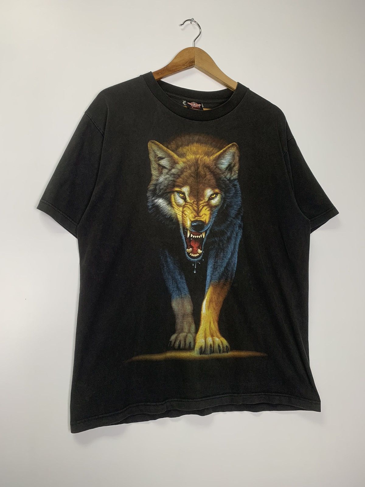 Vintage Vintage Rock Eagle T-Shirt Size US L / EU 52-54 / 3 - 5 Thumbnail