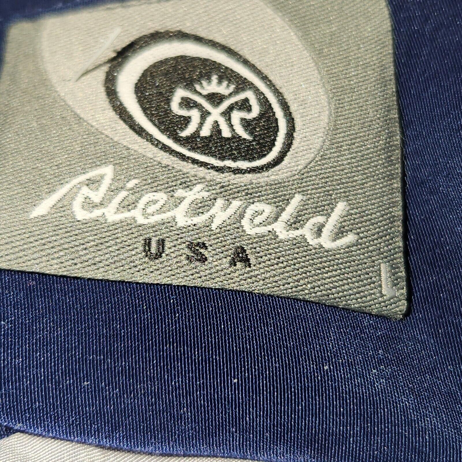 Designer Rietveld Men Large Hawaiian Shirt Blue Short Sleeve Camp USA Size US L / EU 52-54 / 3 - 8 Thumbnail