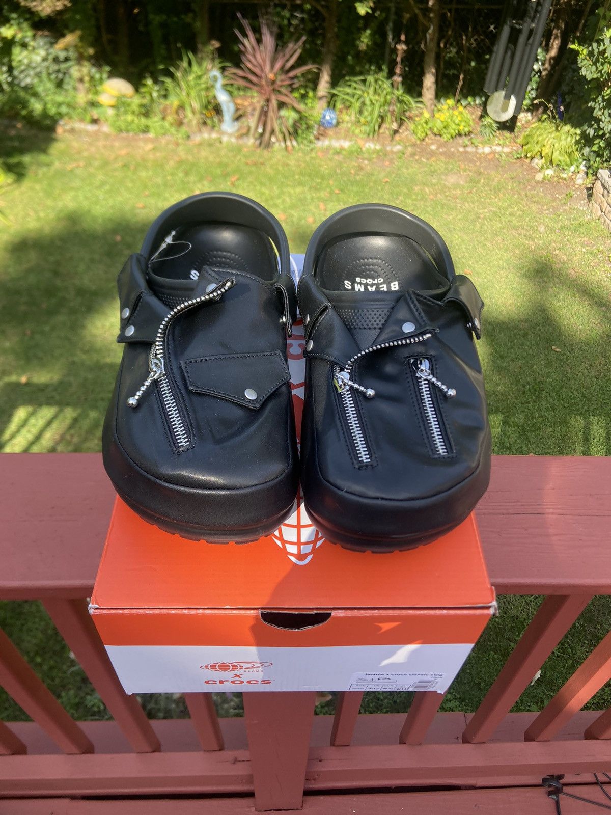 Beams Plus Crocs Classic Clog BEAMS Black Size US 12 / EU 45 - 2 Thumbnail