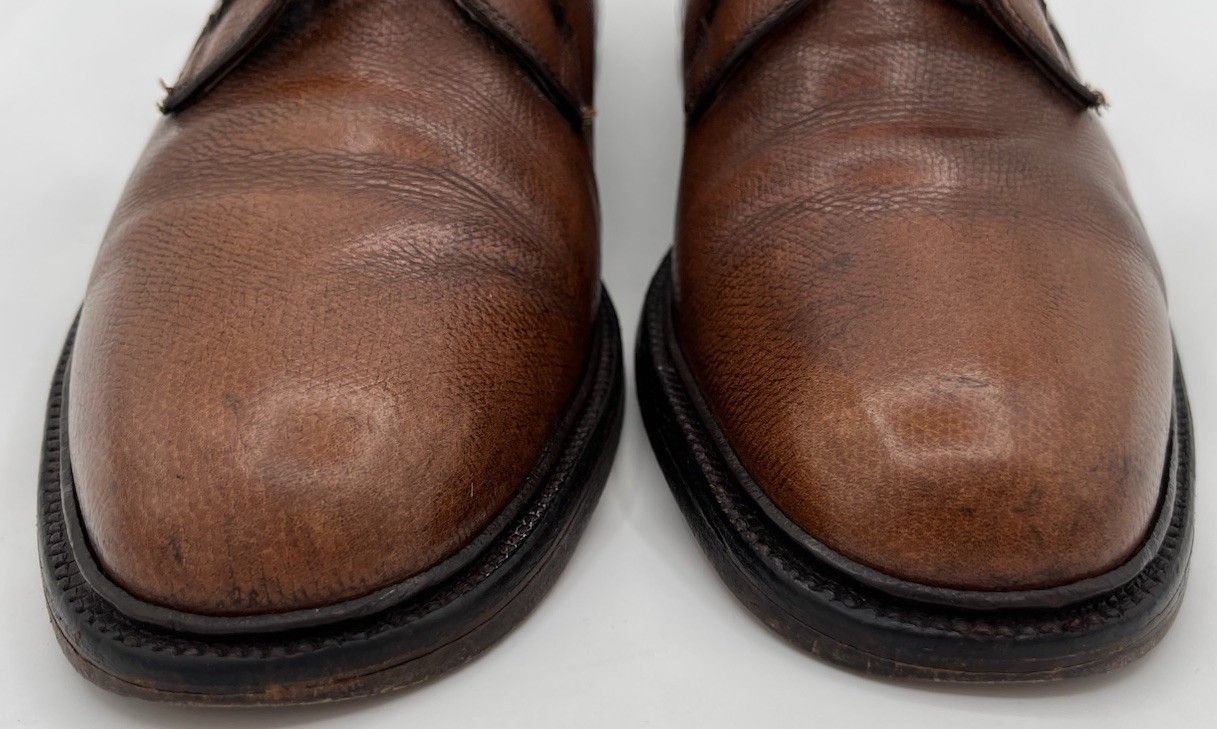 Other Hanover LB Sheppard Derby Pebbled Brown Leather Size 11 Size US 11 / EU 44 - 3 Thumbnail