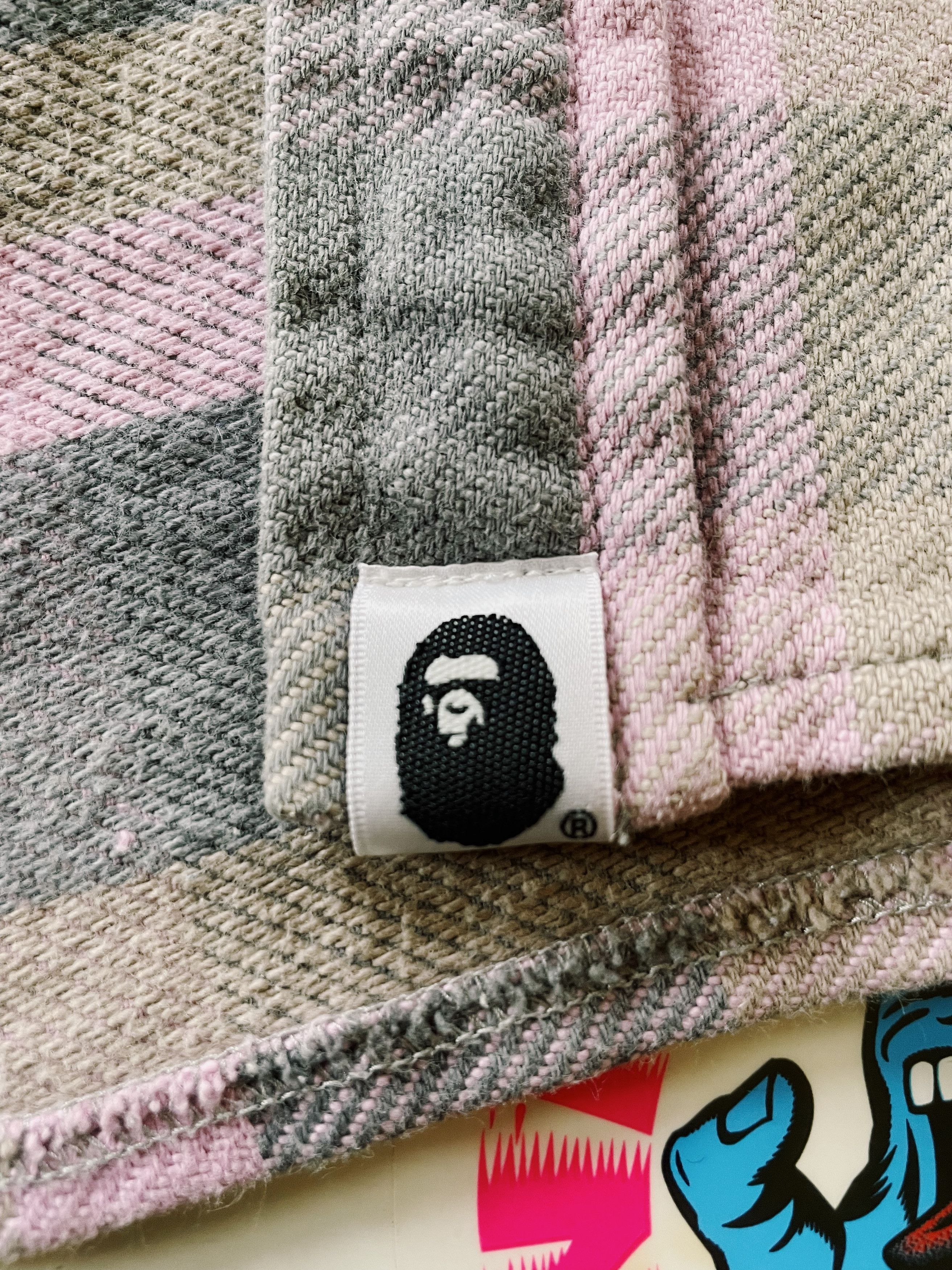 Bape × Nigo × Vintage Vintage Y2K Bape A Bathing Ape CPO Overshirt Size US XL / EU 56 / 4 - 7 Thumbnail