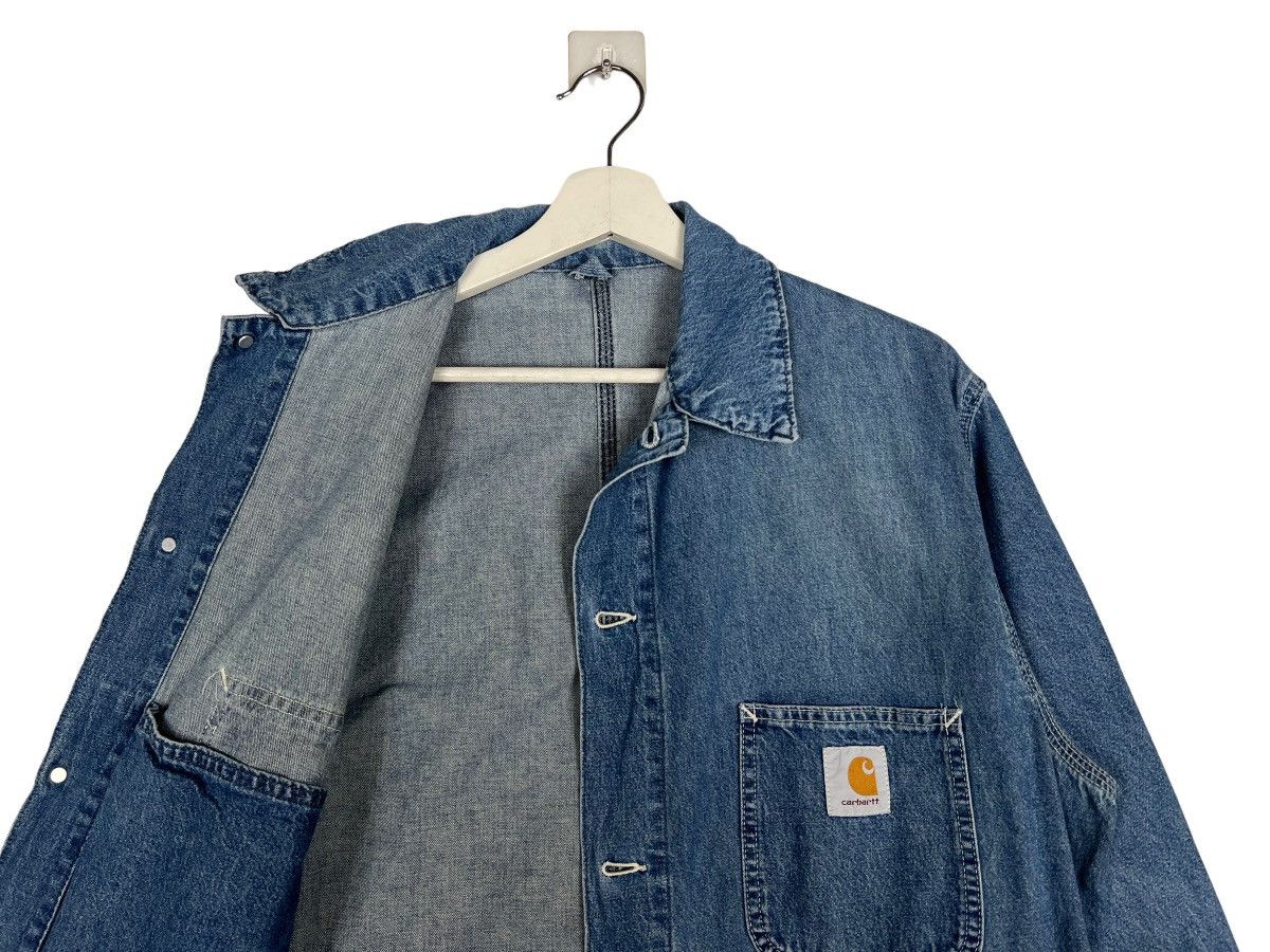 Carhartt 🔥 1980s VINTAGE CARHARTT WORK CHORE JACKET Size US M / EU 48-50 / 2 - 12 Thumbnail
