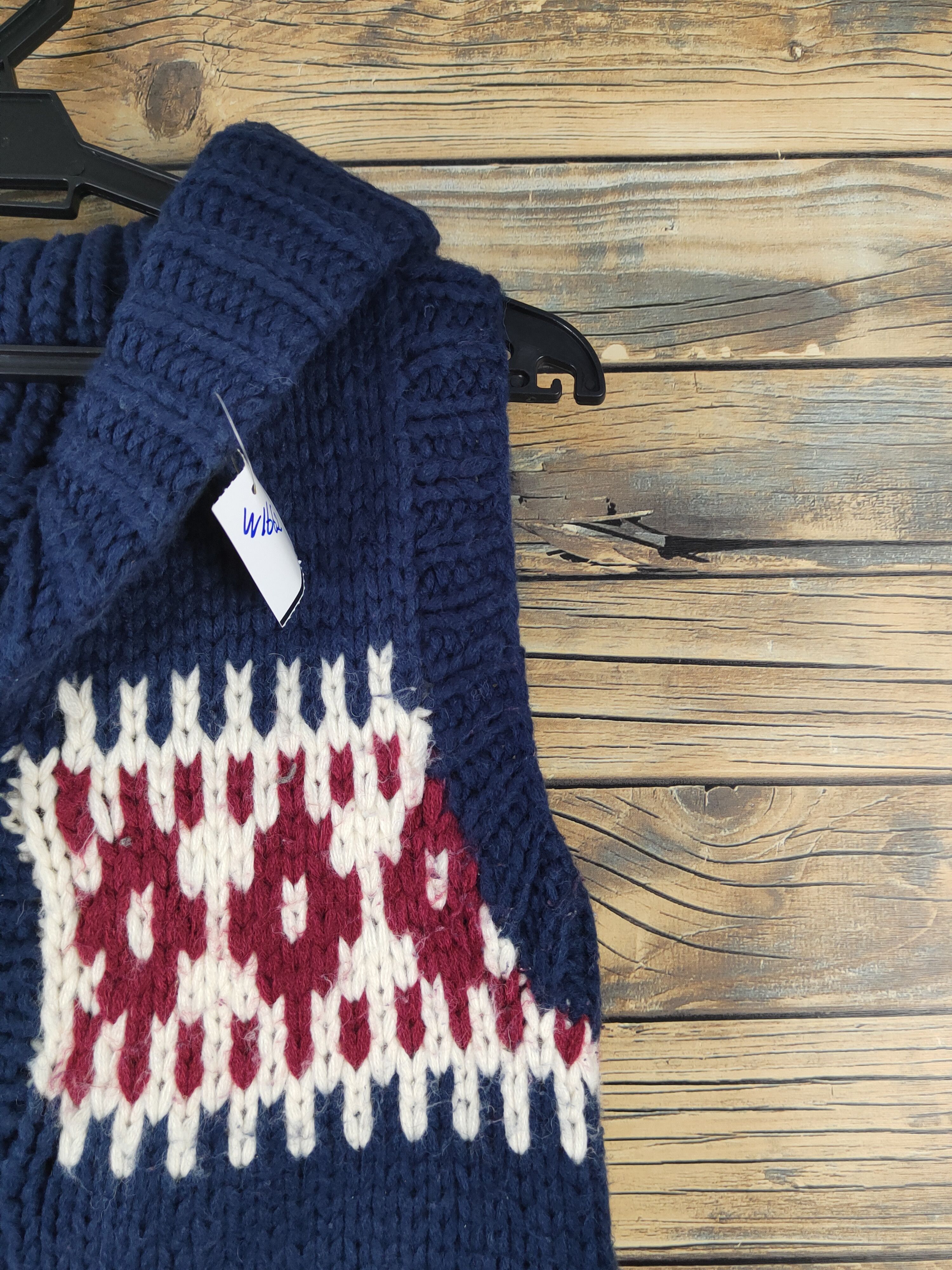 Japanese Brand × Vintage japan Asrabbit Navy Knitwear Vests #W1662 Size S / US 4 / IT 40 - 6 Thumbnail