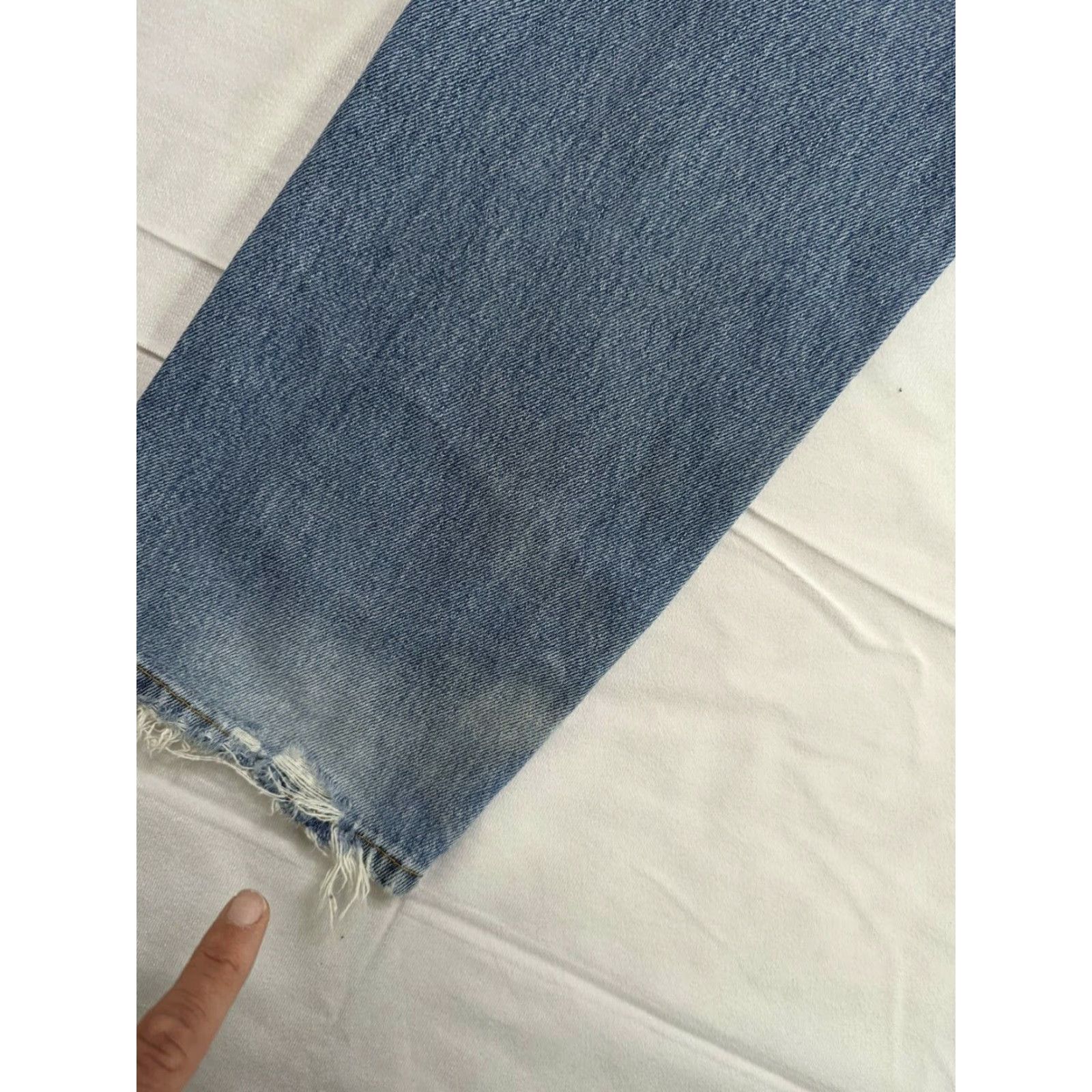 Levi's Levi's 505 Jeans Regular Fit Straight Leg 31x32 Mens Medium Wash M3J Size US 31 - 6 Thumbnail