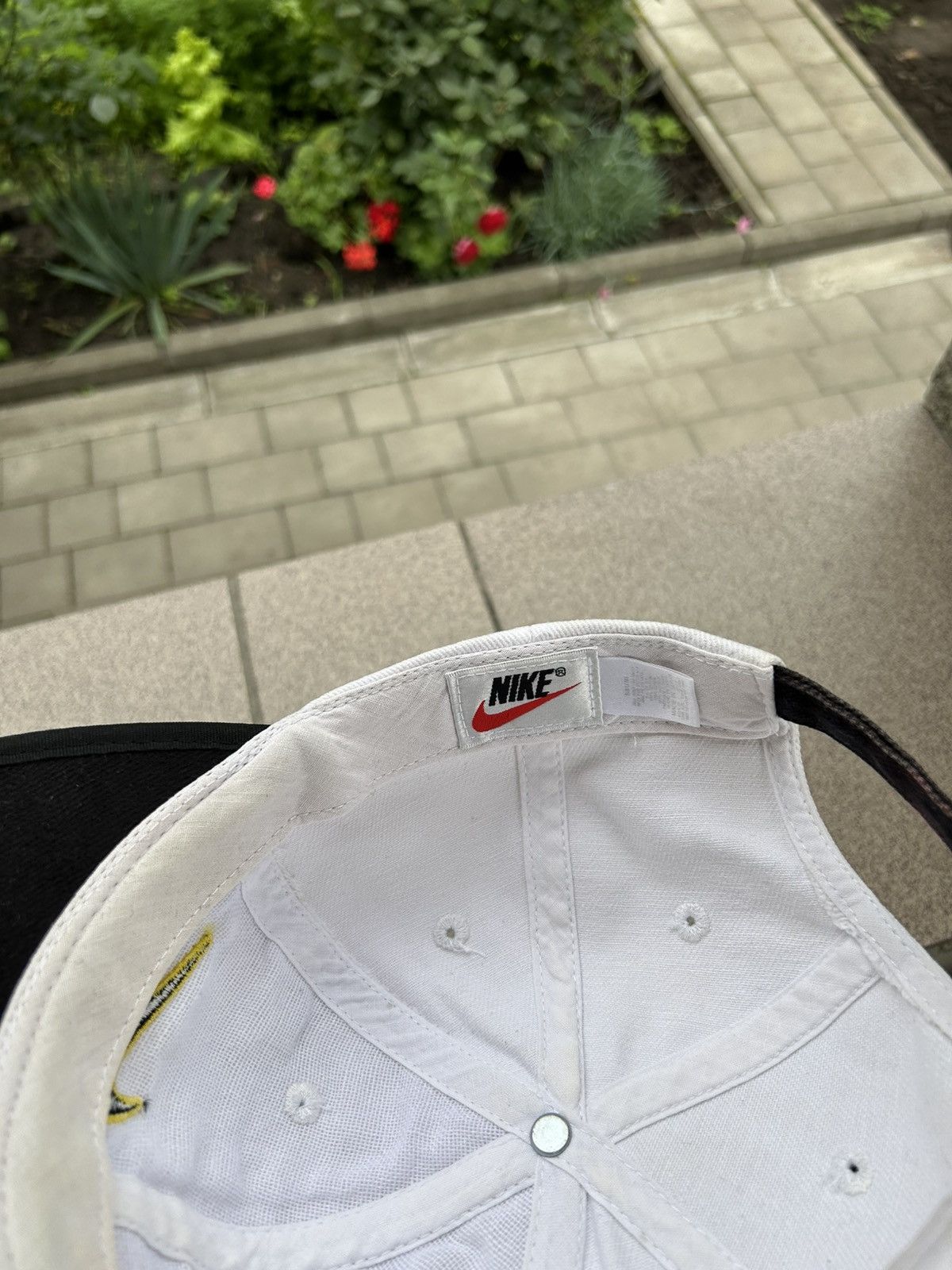 Nike Vintage Nike Swoosh Logo Y2k Drill streetwear style cap Size ONE SIZE - 8 Thumbnail