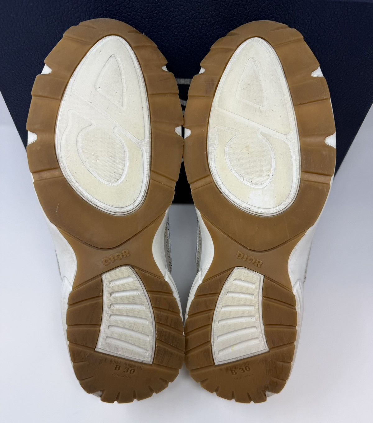 Dior Dior B30 Sneaker Cream Size US 12 / EU 45 - 6 Thumbnail