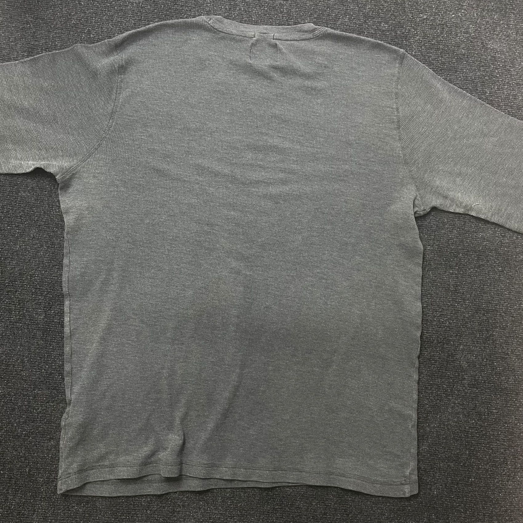 Nordstrom Nordstrom Mens Shop Shirt 2XLT Gray Thermal Crew Long Sleeve Tee T-Shirt Mens Big & Tall Cotton Polyester Wool? (no) Size US XXL / EU 58 / 5 - 4 Thumbnail