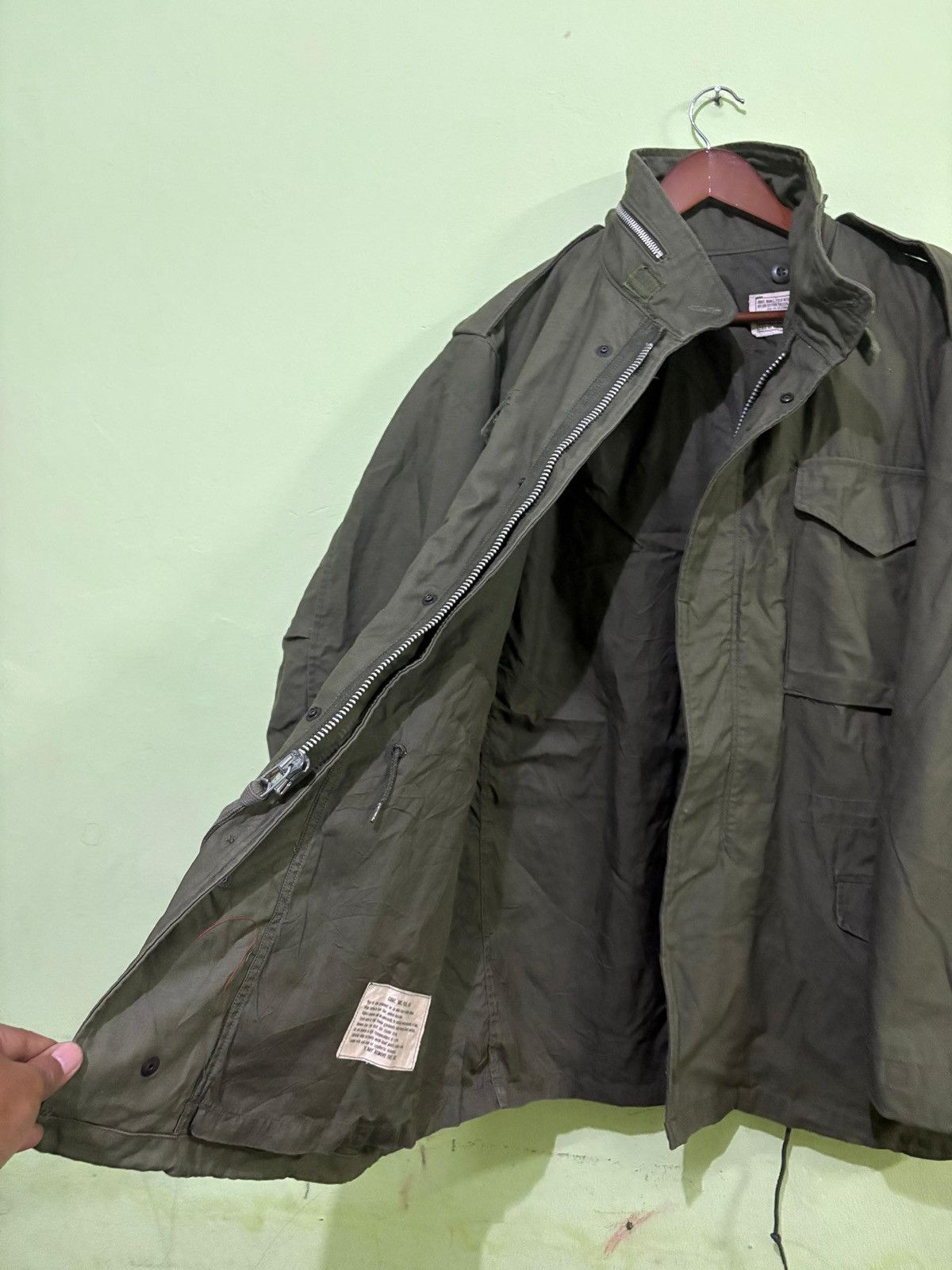 Alpha Industries × Vintage VTG 60’s Rolane Sportwear Field Jacket M-65 OG-107 Size US M / EU 48-50 / 2 - 4 Thumbnail