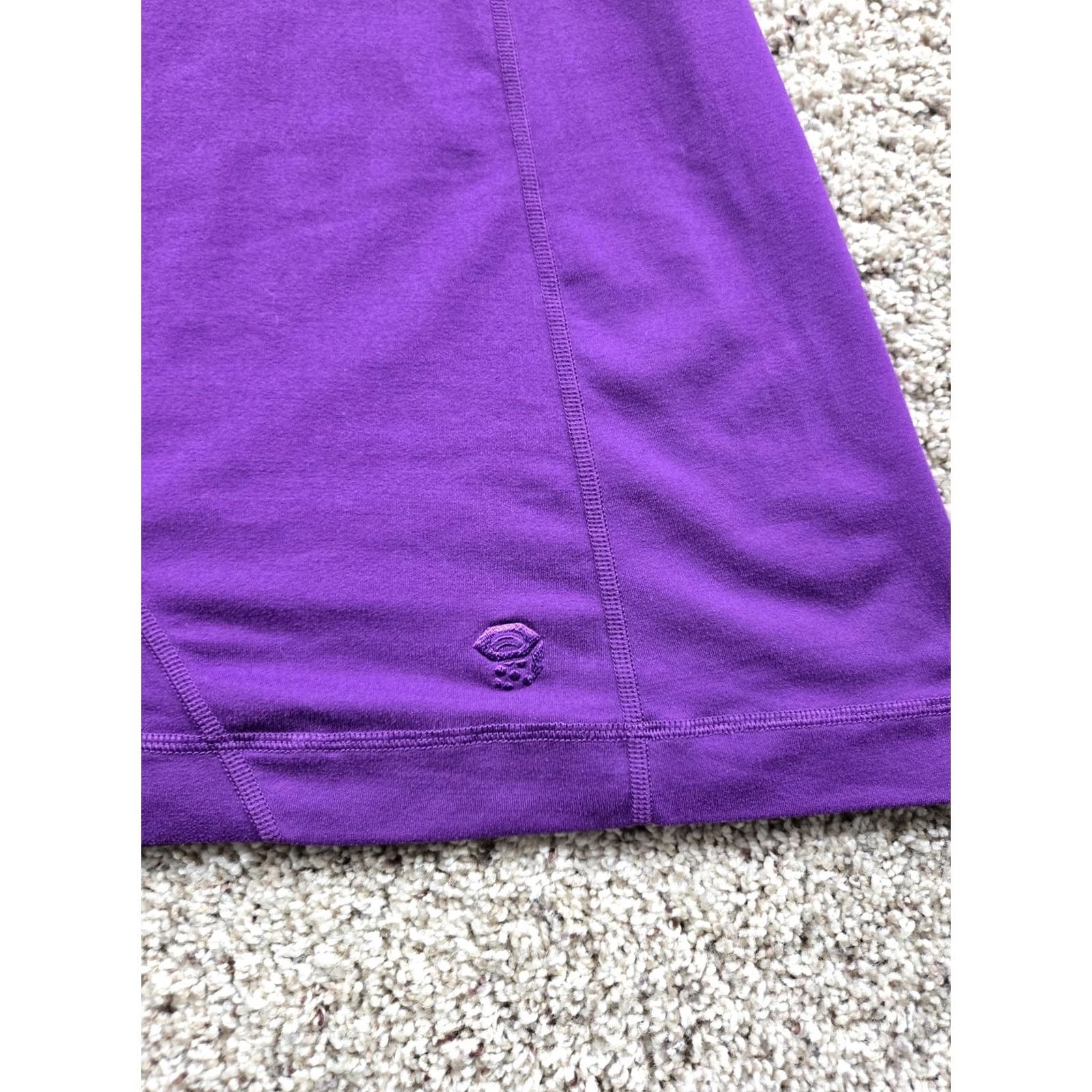 Mountain Hardwear Mountain Hardwear Sweater Dress Womens Medium Purple Turtleneck Long Sleeve Size M / US 6-8 / IT 42-44 - 3 Thumbnail