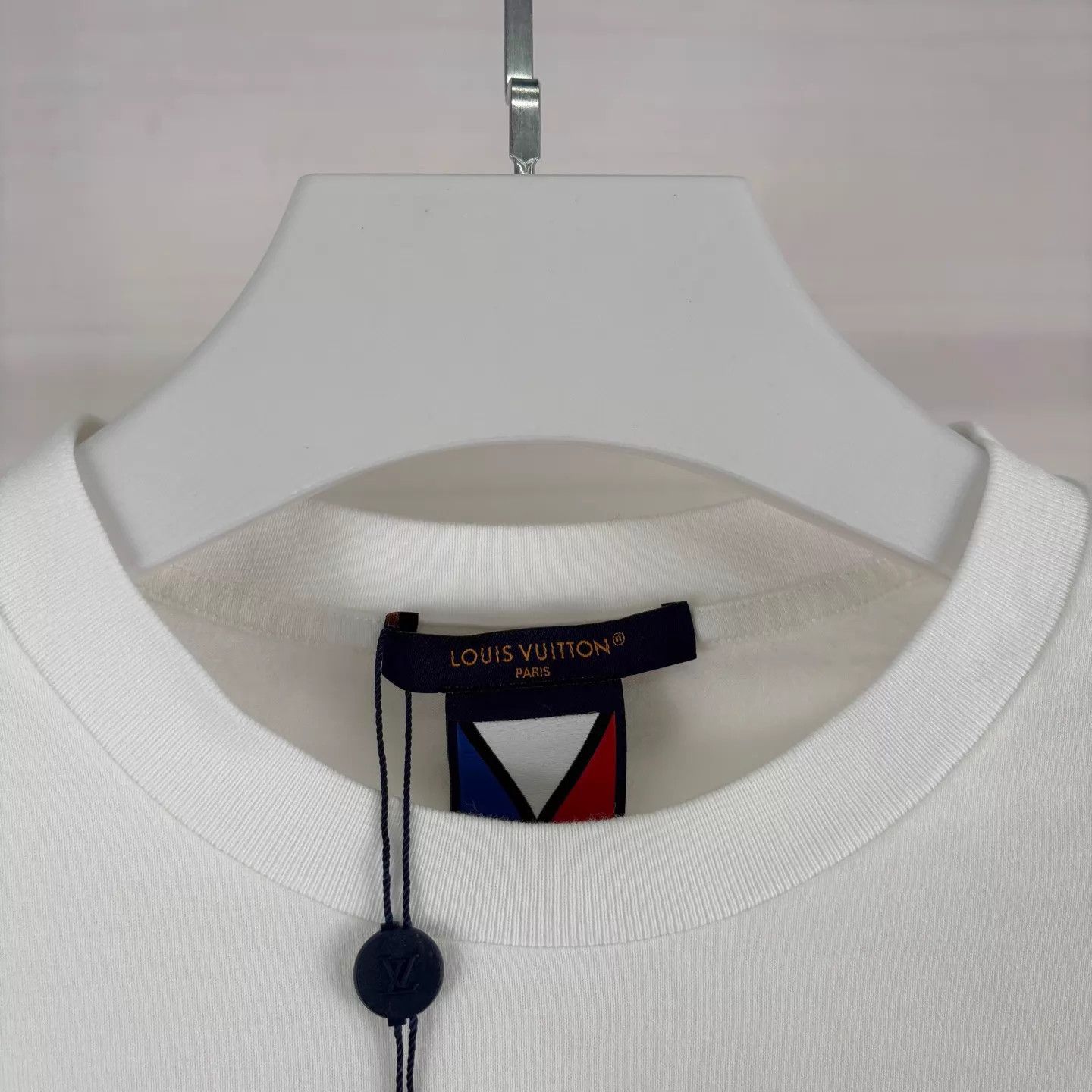 Louis Vuitton LV America's Cup Tee S 100% Cotton Colorful Logo F/B IT Size US S / EU 44-46 / 1 - 3 Thumbnail