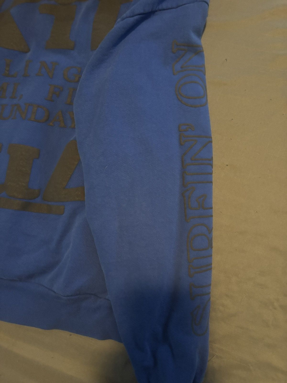 Cactus Plant Flea Market Kid Cudi x CPFM x Rolling Loud Swim Hoodie Blue Medium Size US M / EU 48-50 / 2 - 5 Thumbnail