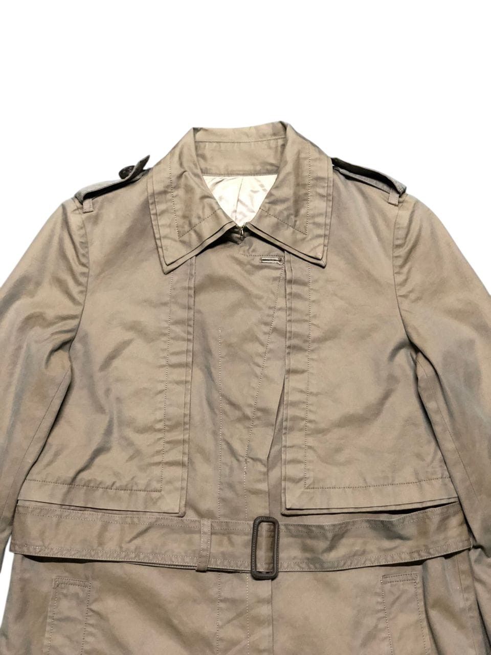 Maison MIHARA YASUHIRO SAMPLE⚡️Miharayasuhiro Belted TrenchCoat Glossy Size S / US 4 / IT 40 - 8 Thumbnail