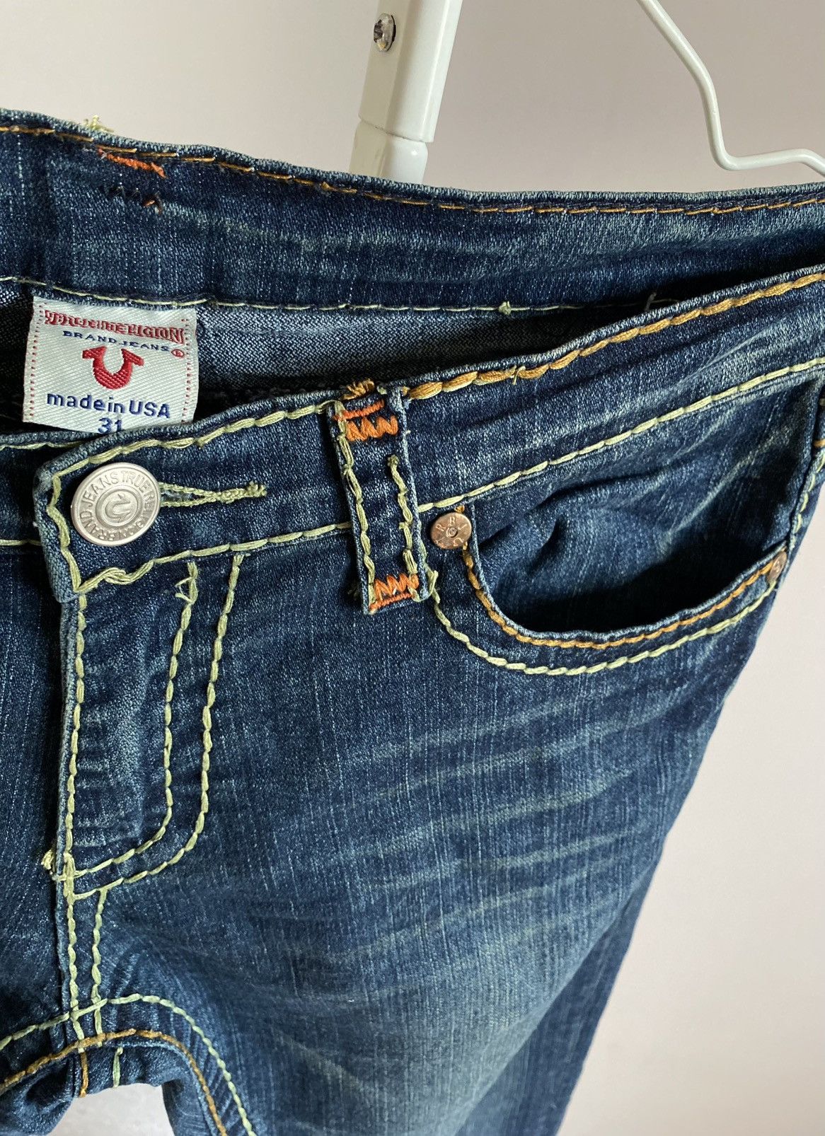 Japanese Brand True Religion Joe V Jeans Pants USA Size US 30 / EU 46 - 12 Thumbnail