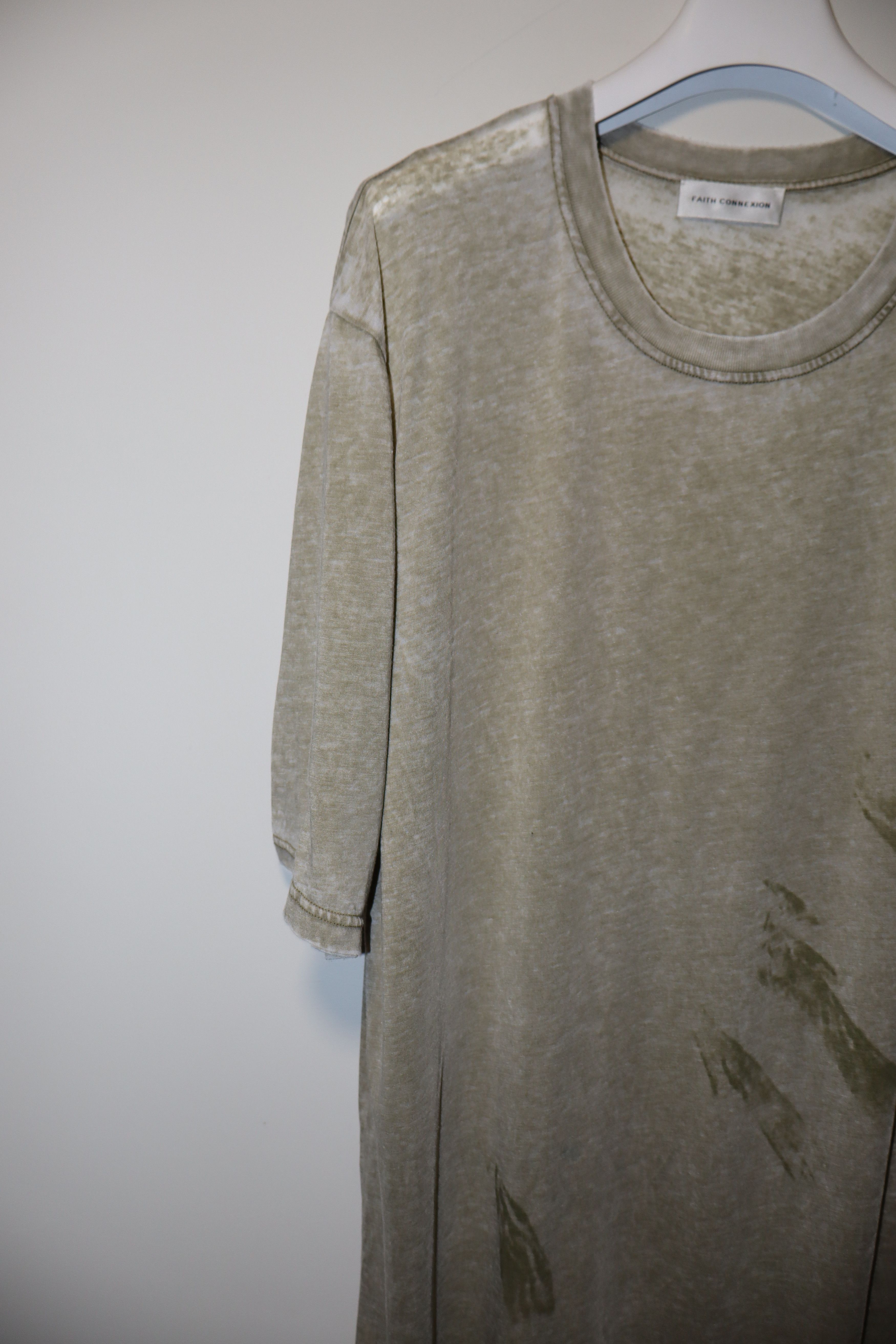 Faith Connexion Devore green t-shirt Size US M / EU 48-50 / 2 - 2 Thumbnail